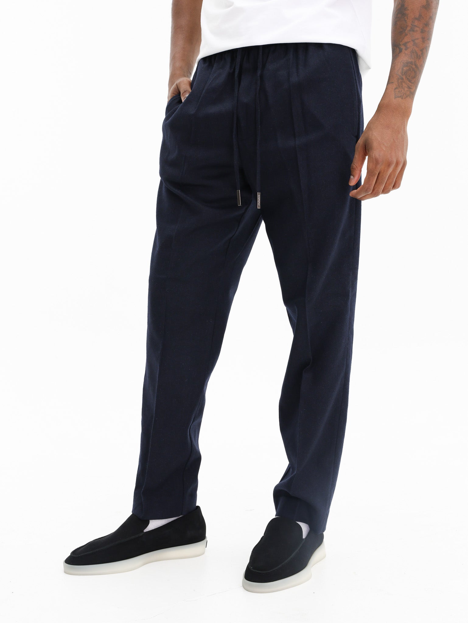 Iceberg Formal Jogging Fit Pants Dark Grey