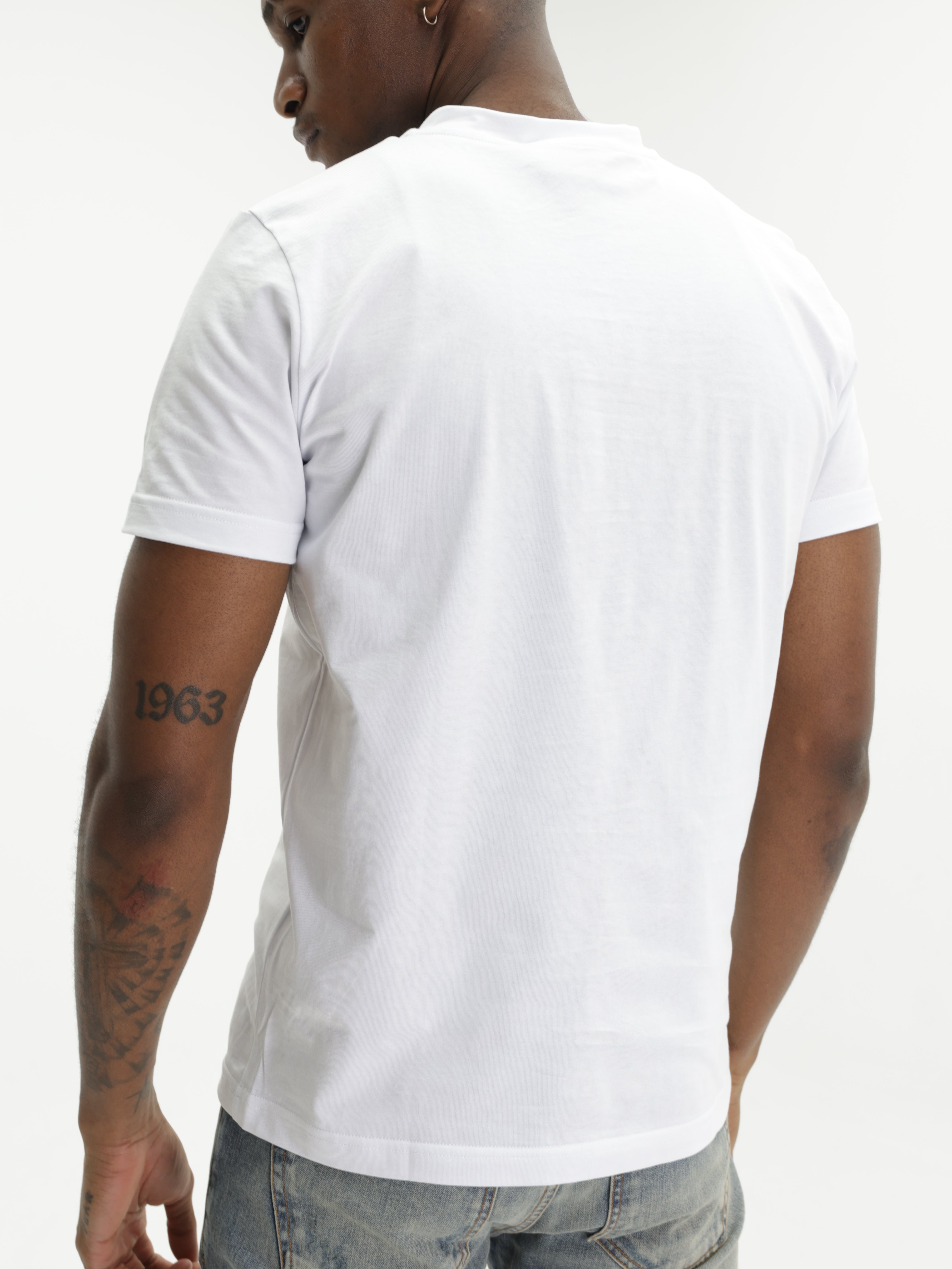 John Richmond T-Shirt Gold Burst Dust White