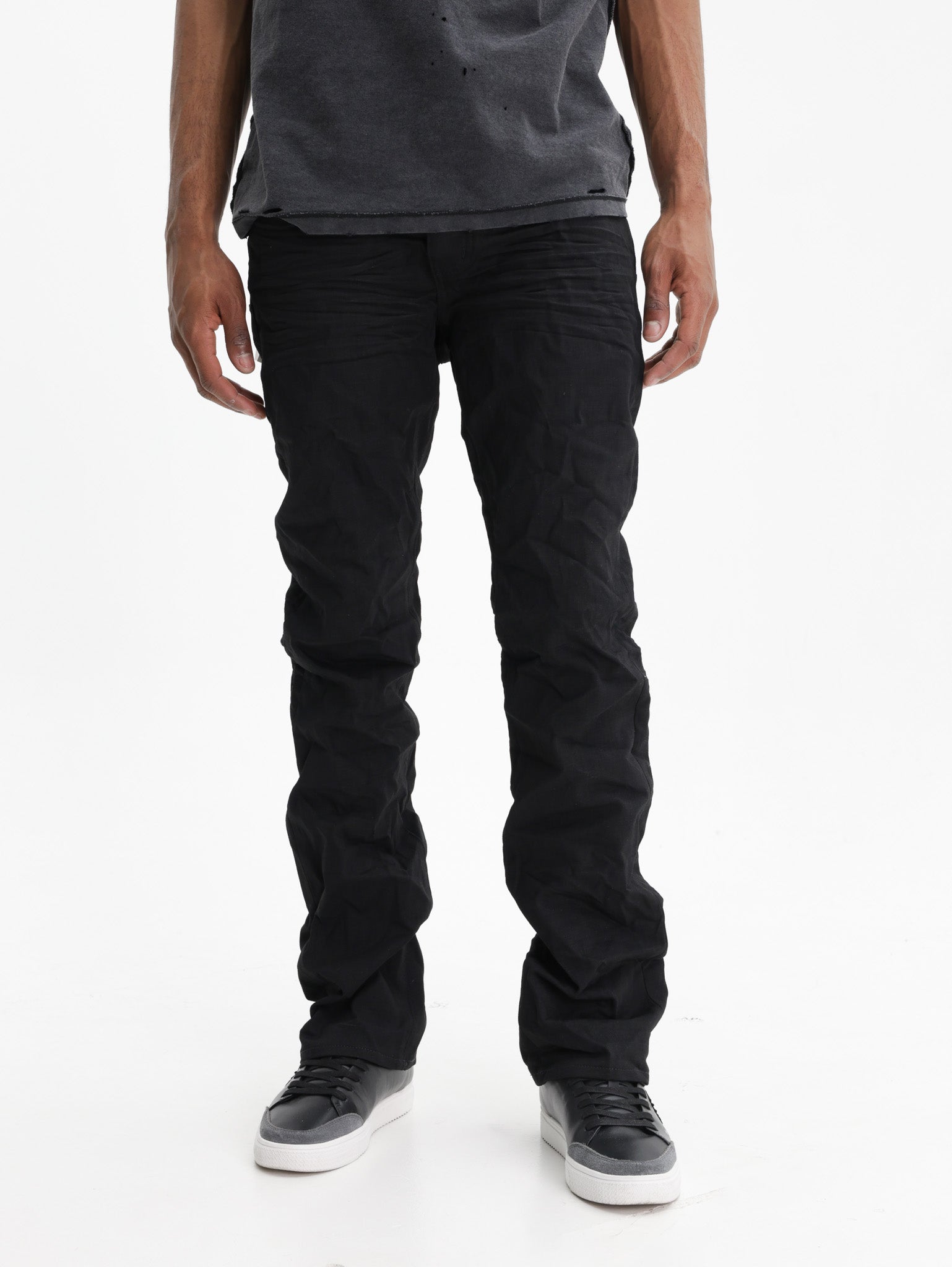 Purple Jeans Resin Flare Black
