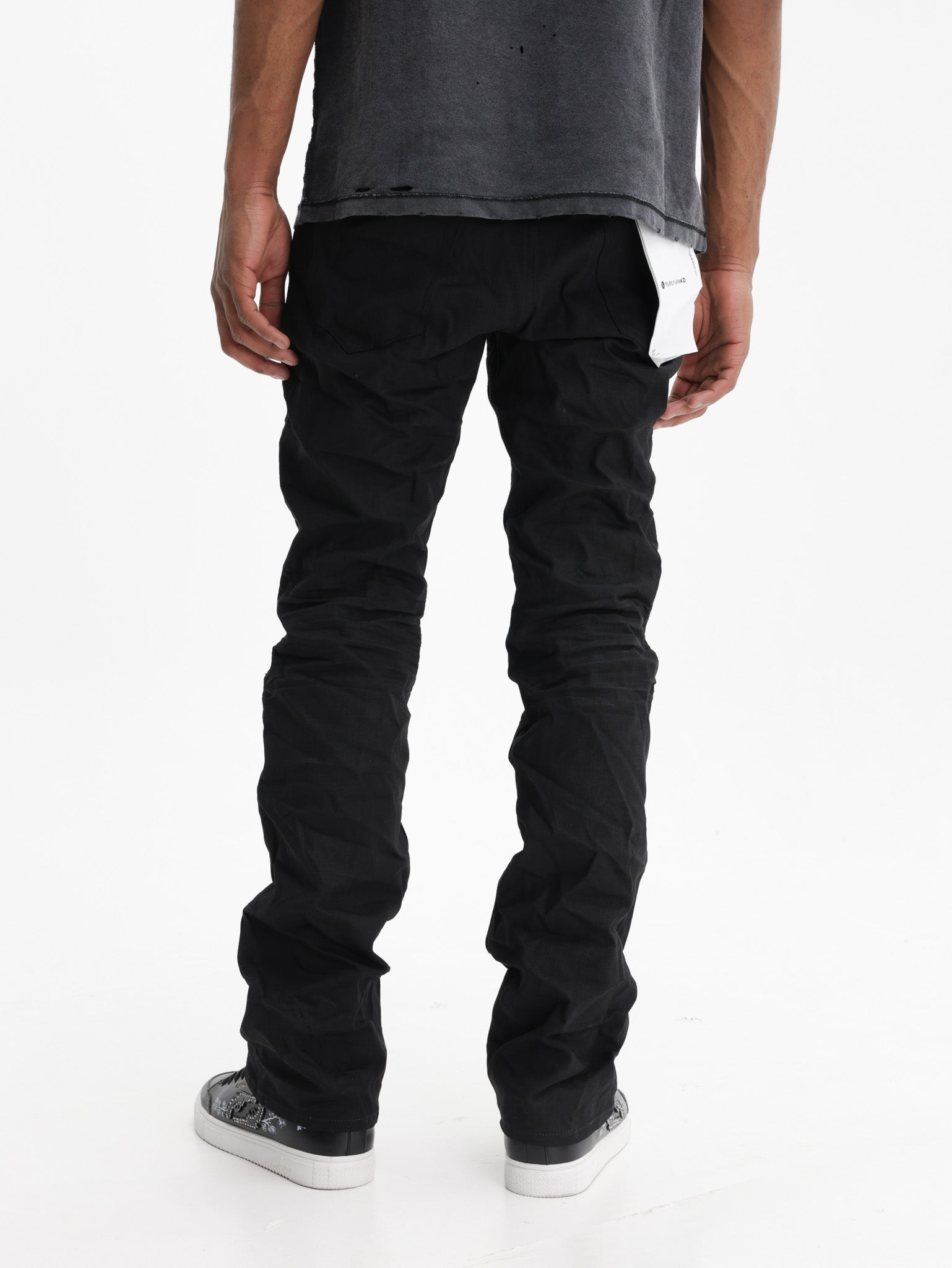 Purple Jeans Resin Flare Black