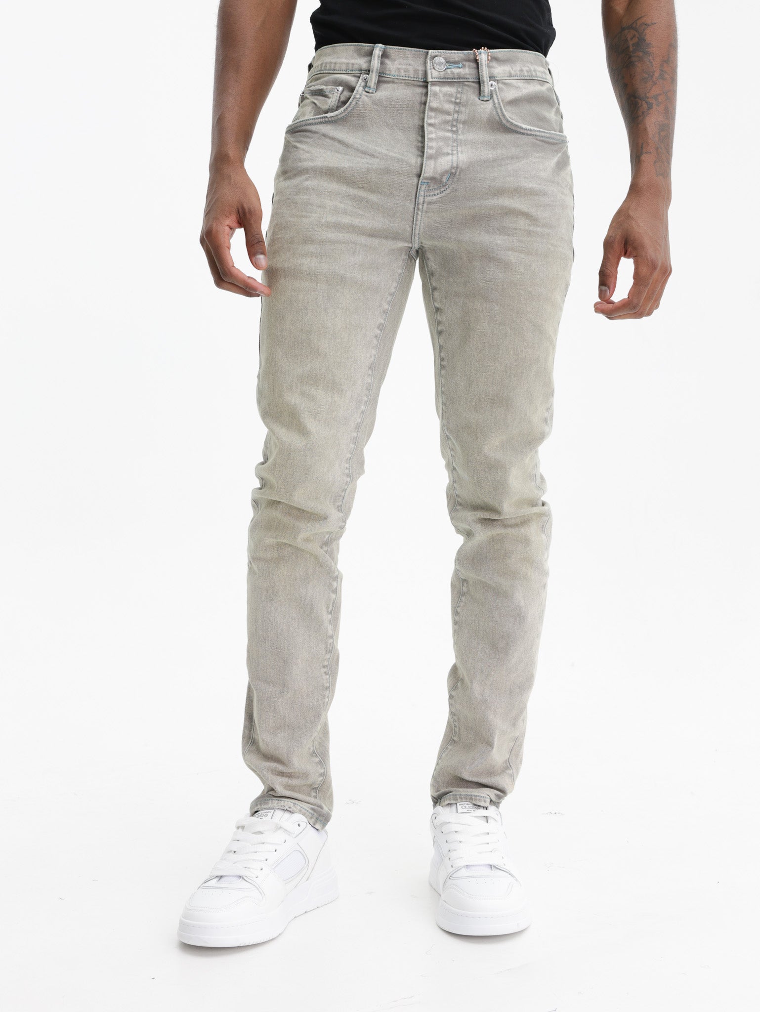 Purple Jeans Skinny Nitric Dirty Tan