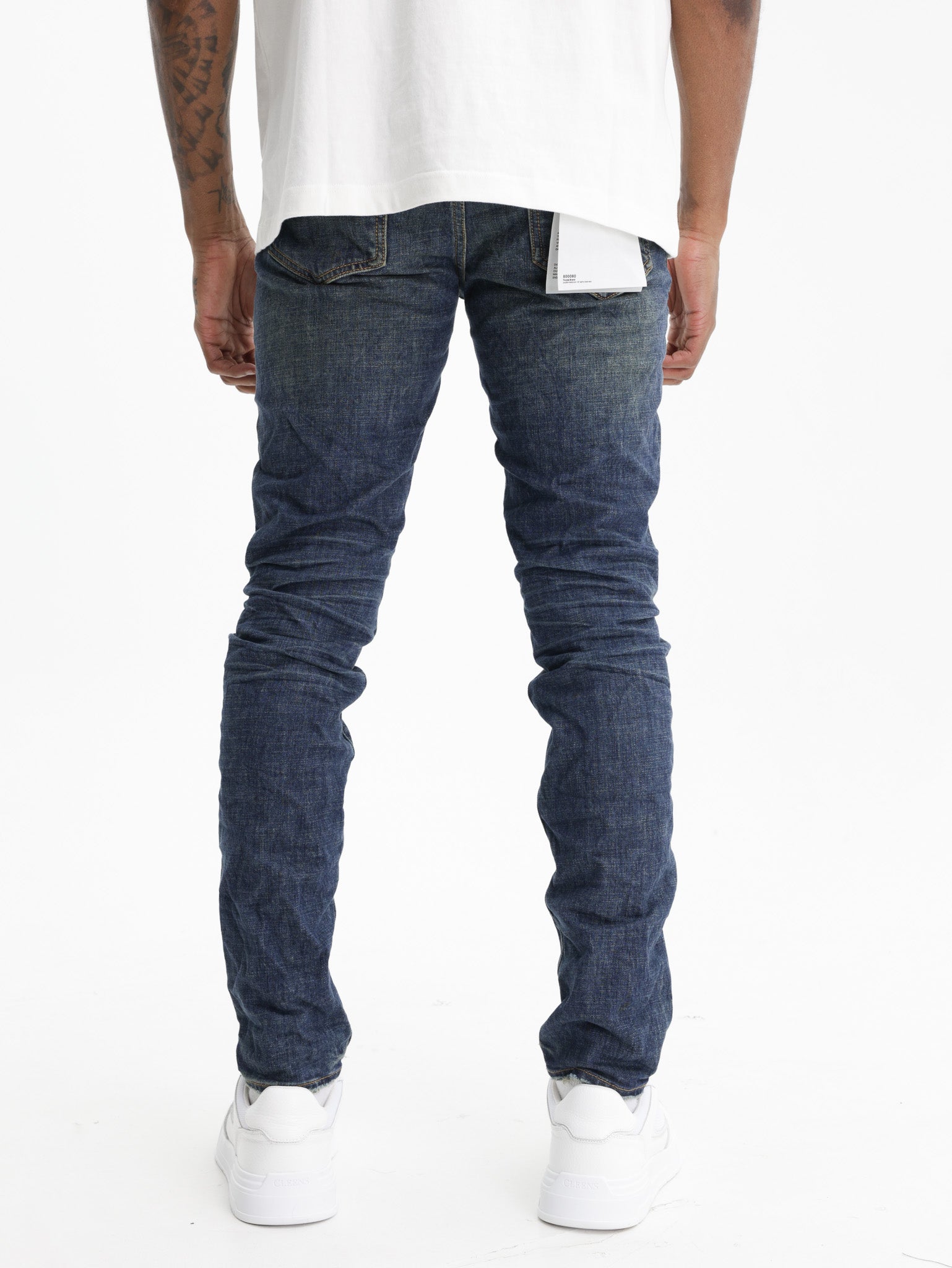 Purple Jeans Dark Stone Rinse Indigo