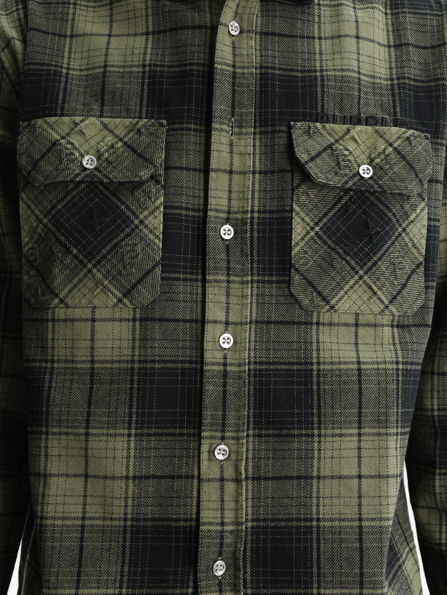 Purple Shirt Plaid Flannel Green