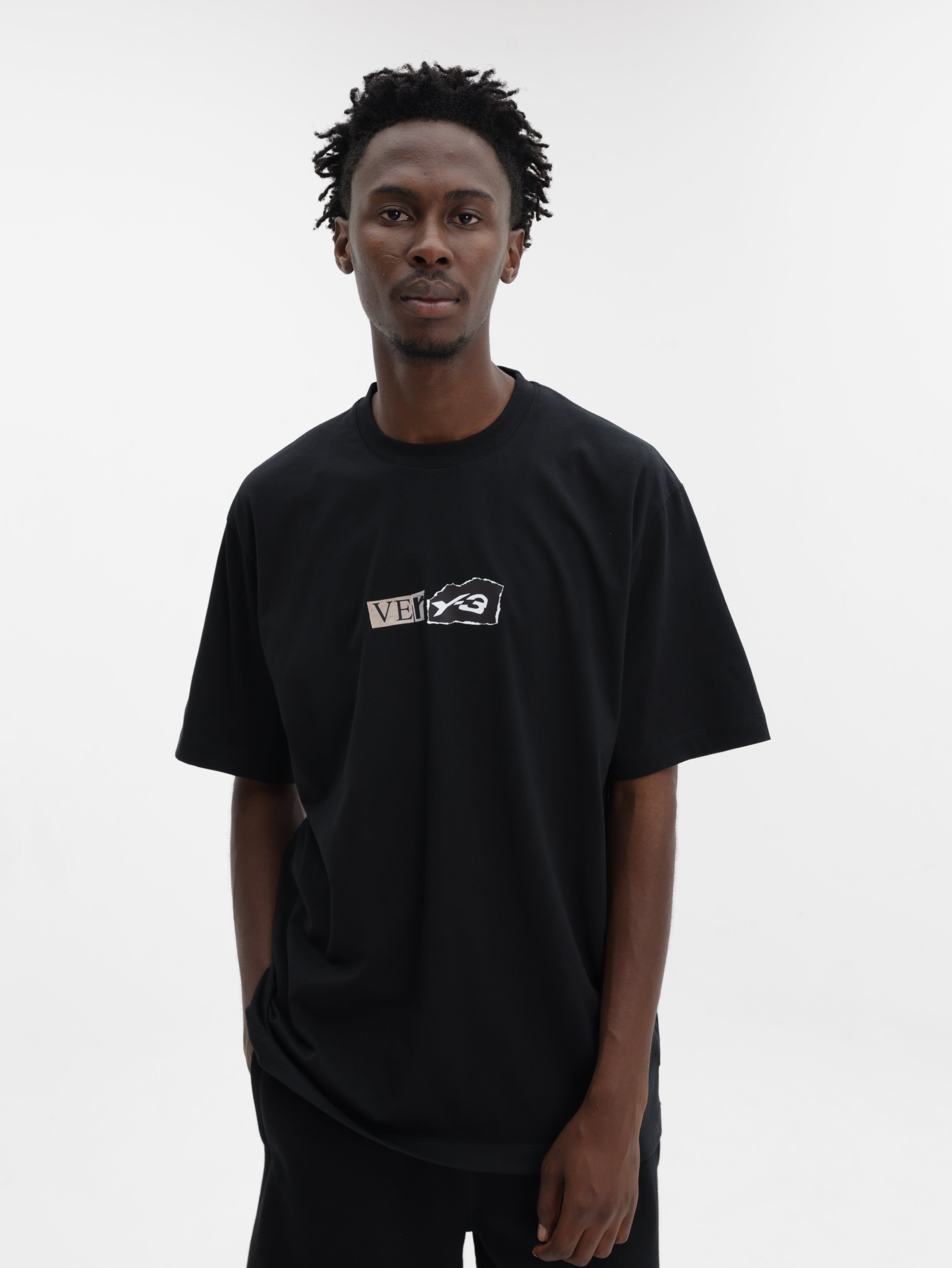 Y-3 T-Shirt Very-3 Ss Black