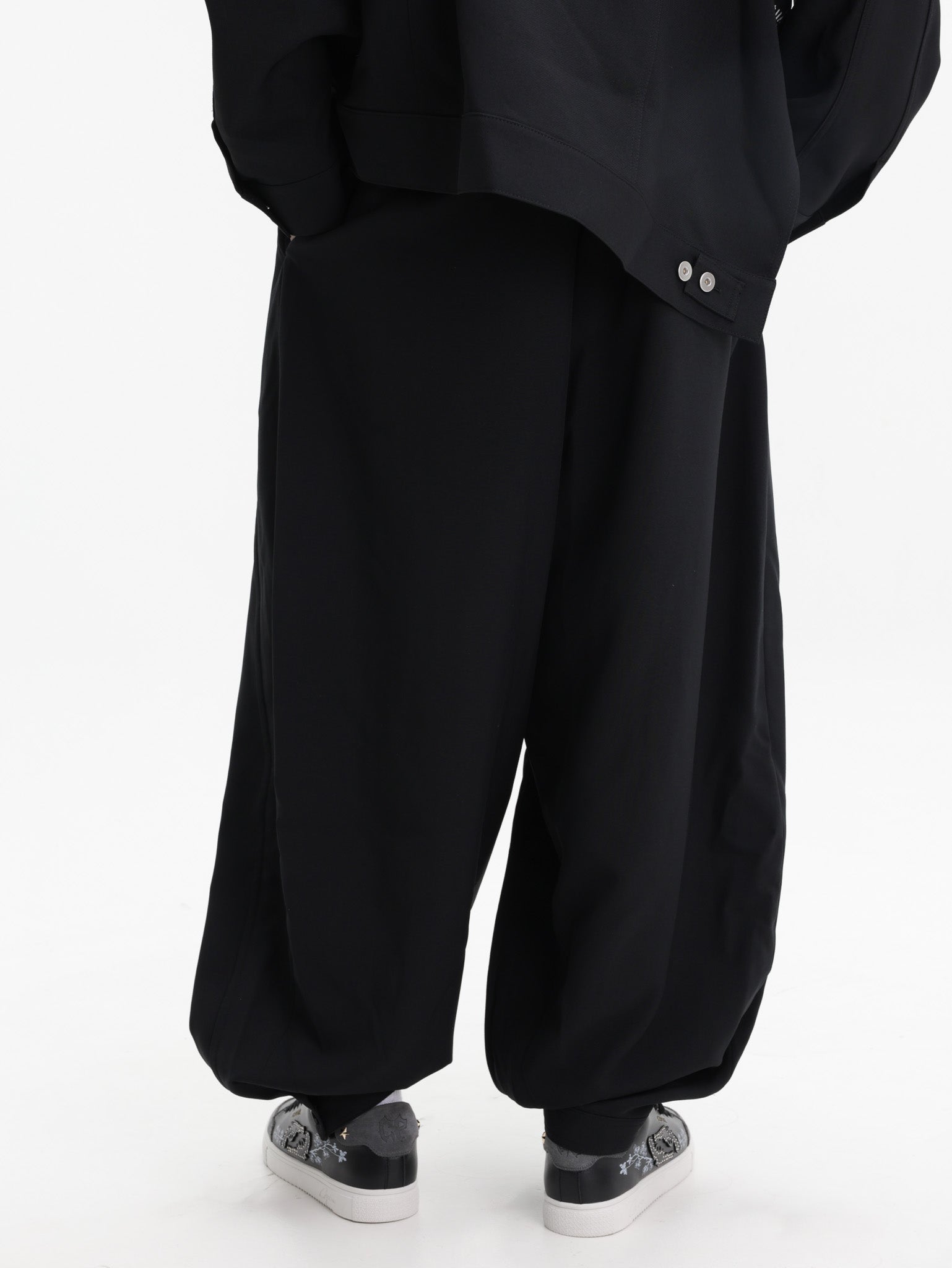Comme Des Garcons Pants Balloon Drawstring Black
