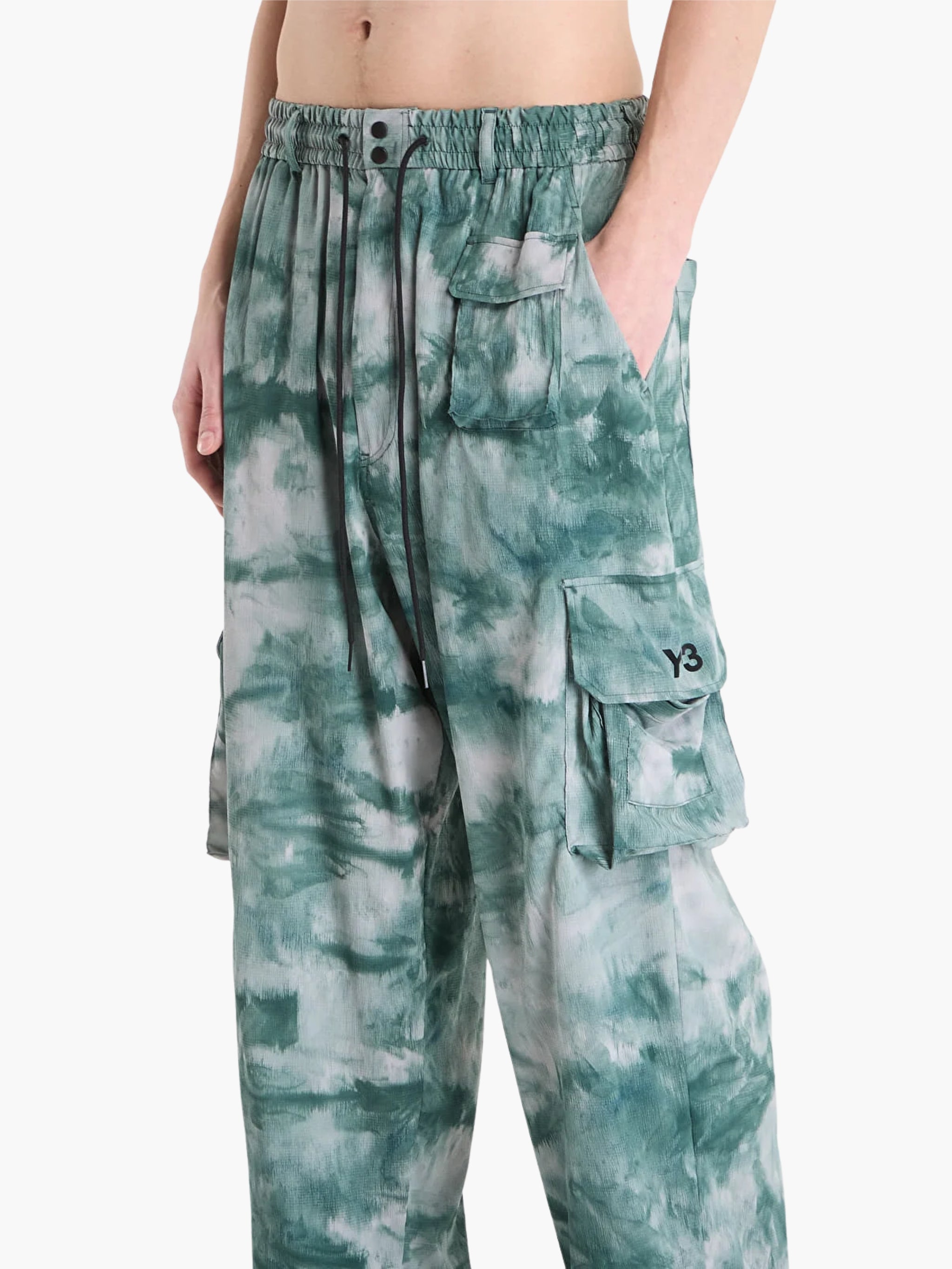 Y-3 Pants Ut Aop Multi Colour