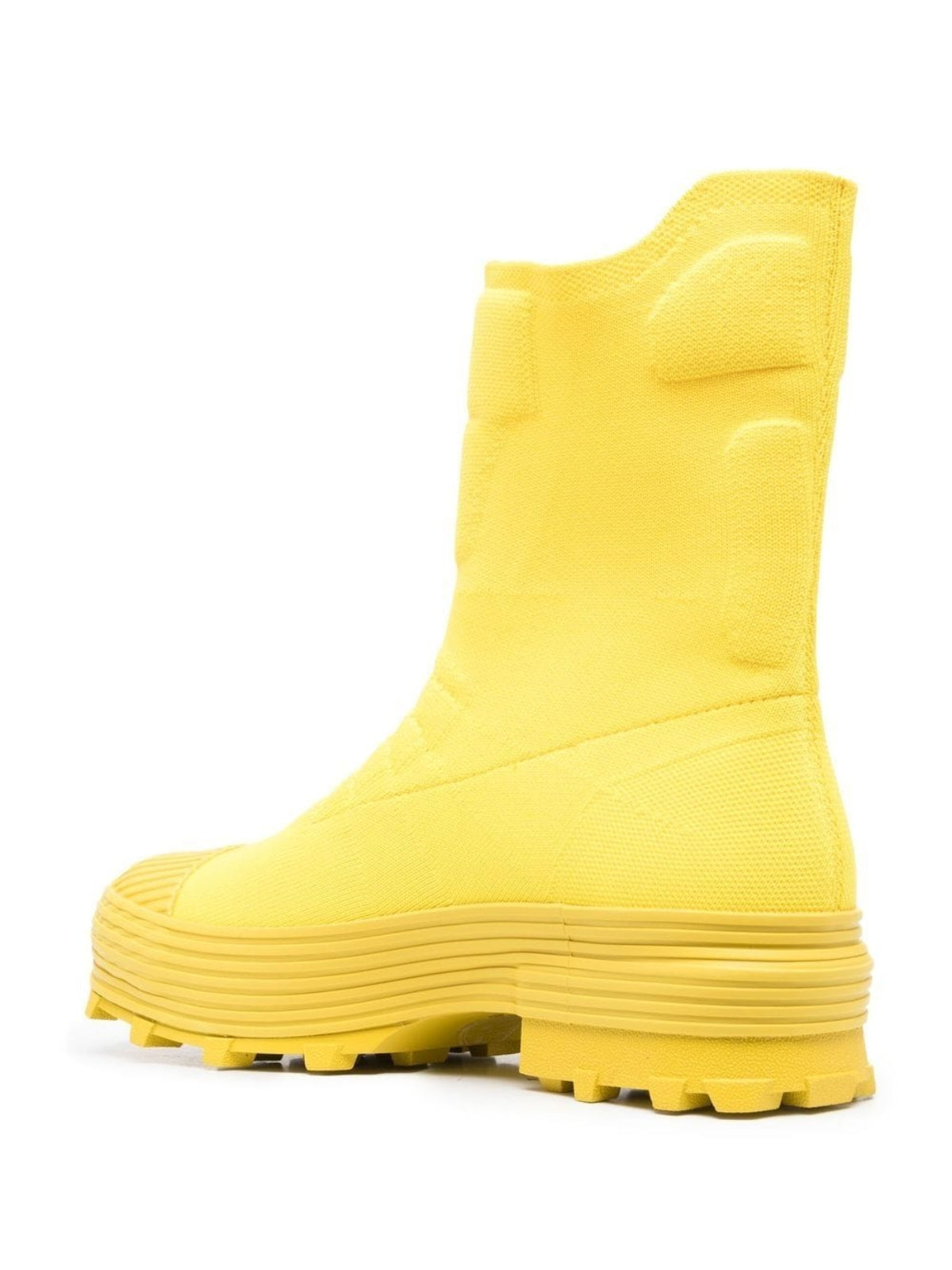 Camper Ladies Boot Knit Alert Yellow