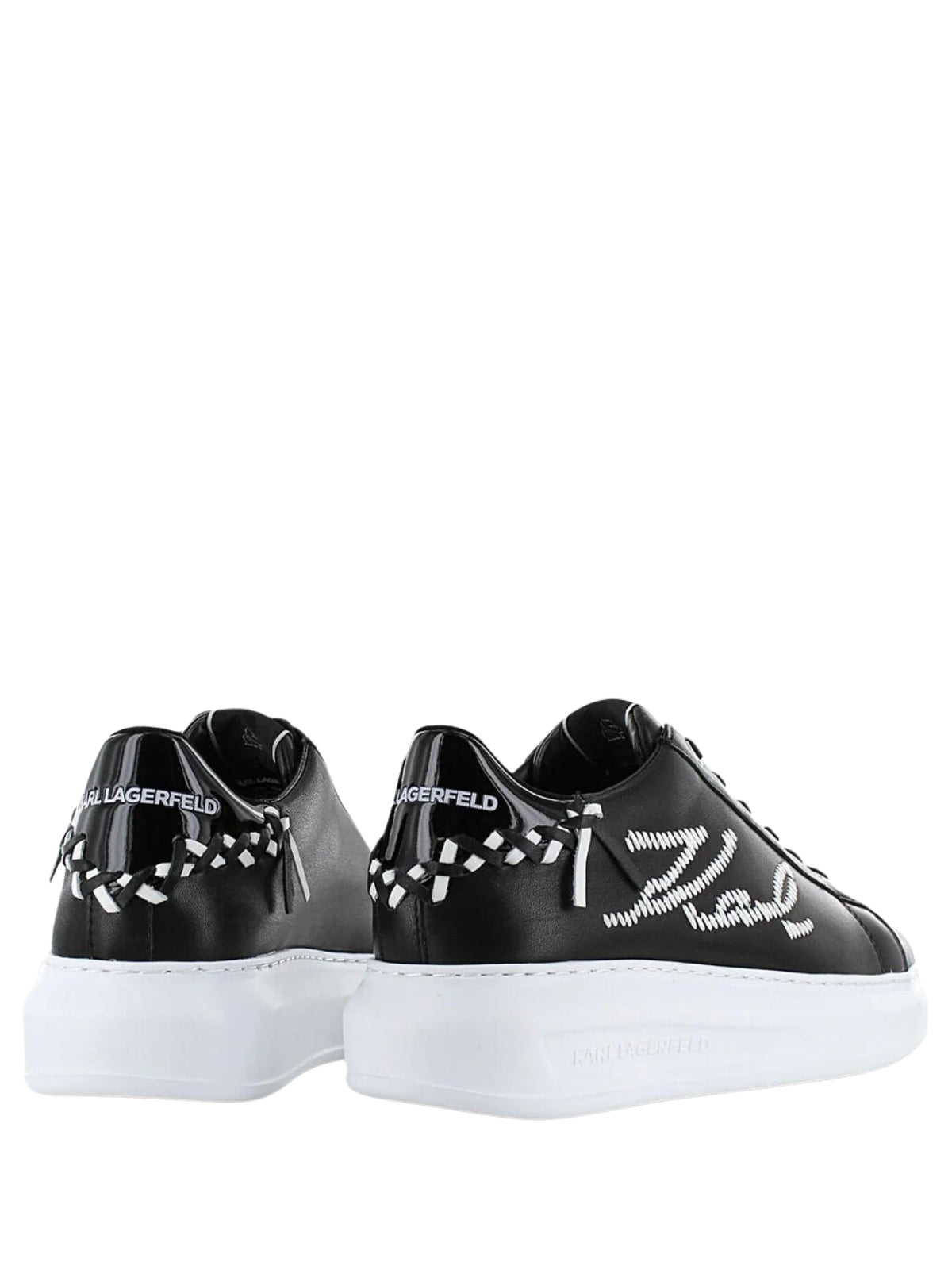 Karl Lagerfeld Ladies Sneaker Kapri Print Black