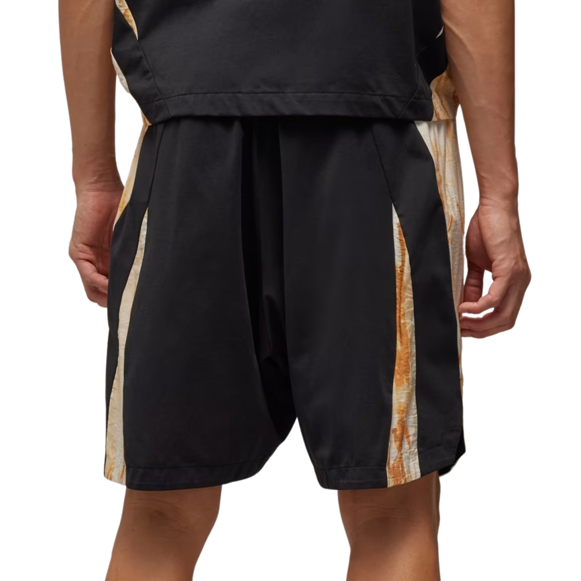 Adidas Shorts Rust Dye Black