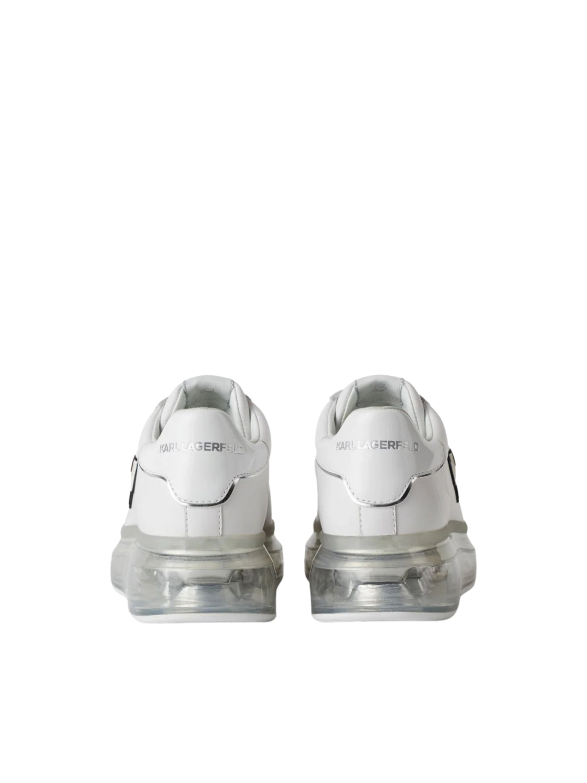 Karl Lagerfeld Sneaker Ladies Kapri Kushion Nft Lo White-Silver