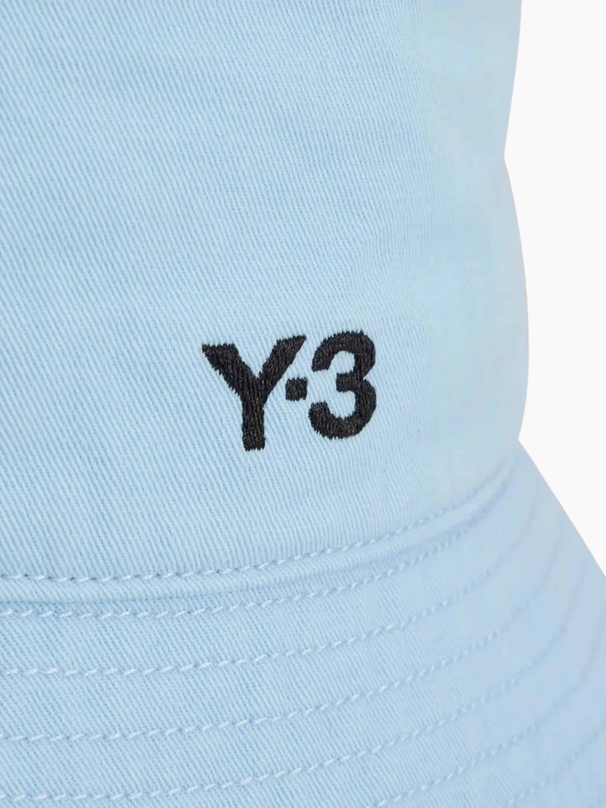 Y-3 Bucket Hat Logo Ice Blue