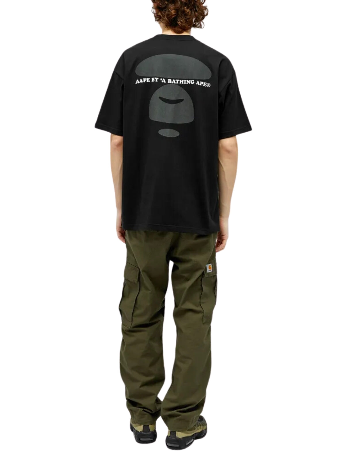 Aape T-Shirt Unvs Logo Black