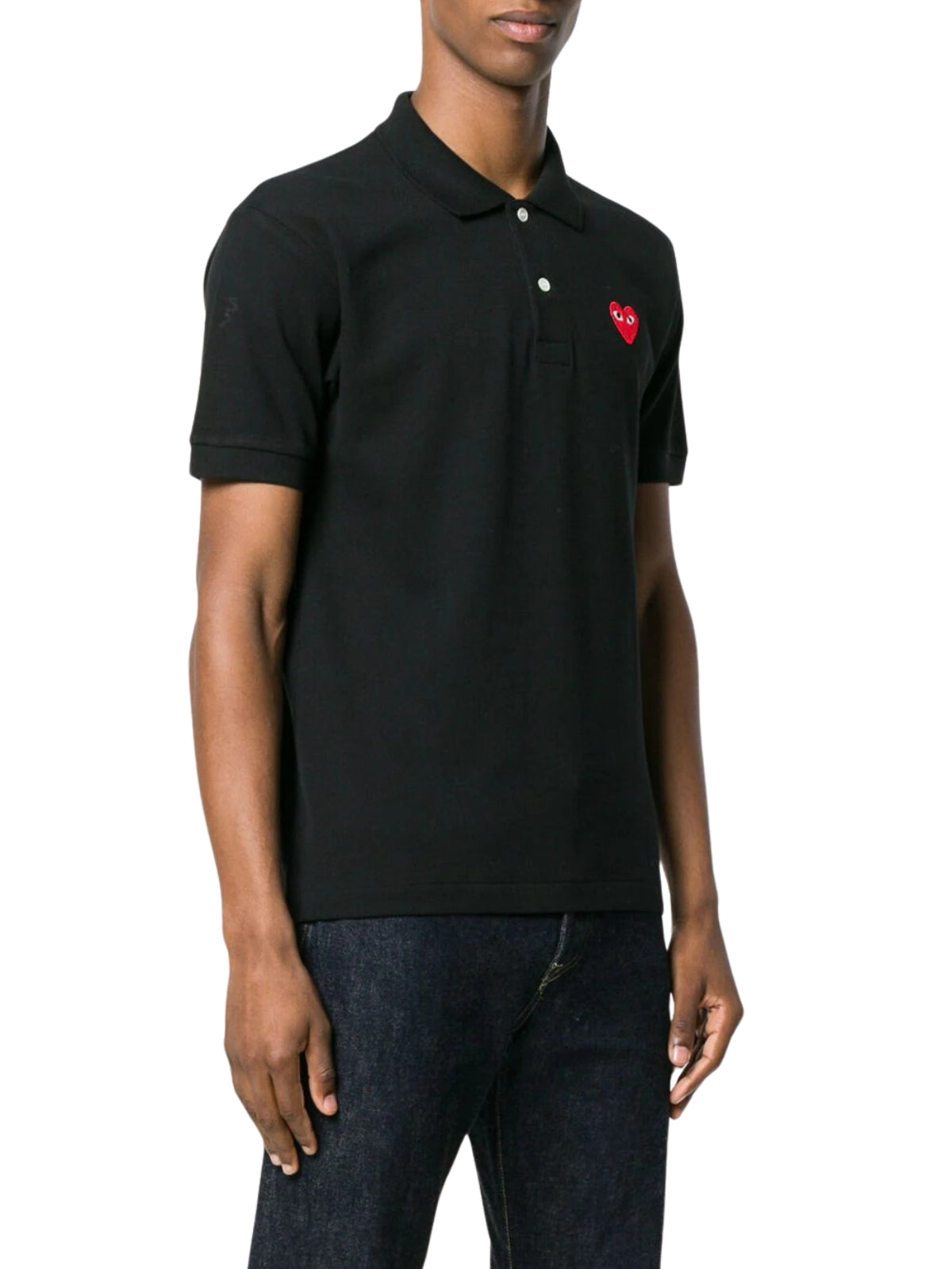 Comme Des Garcons Golfer Heart Black