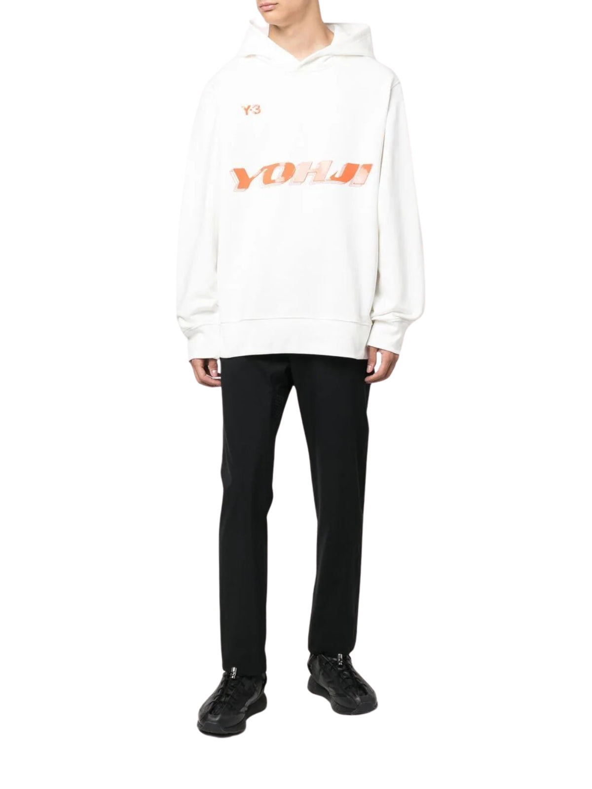 Y-3 Sweater Logo Yohji White