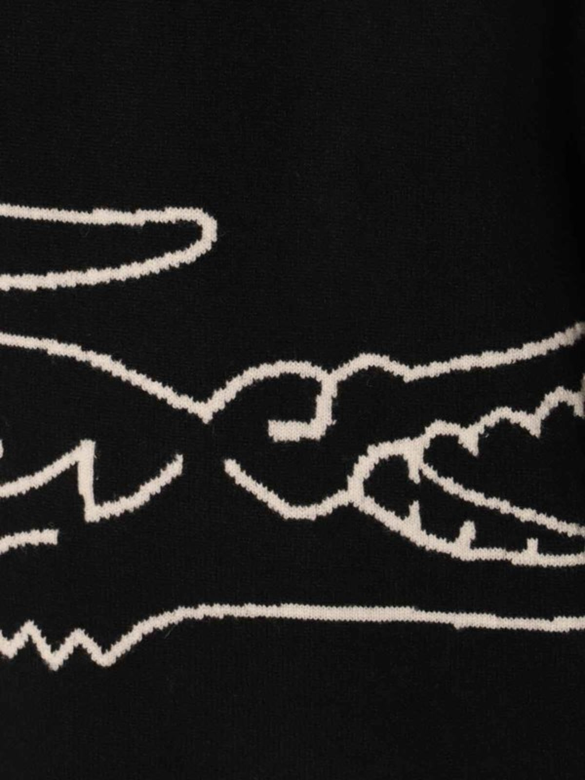 Comme Des Garcons Sweater Croc Black