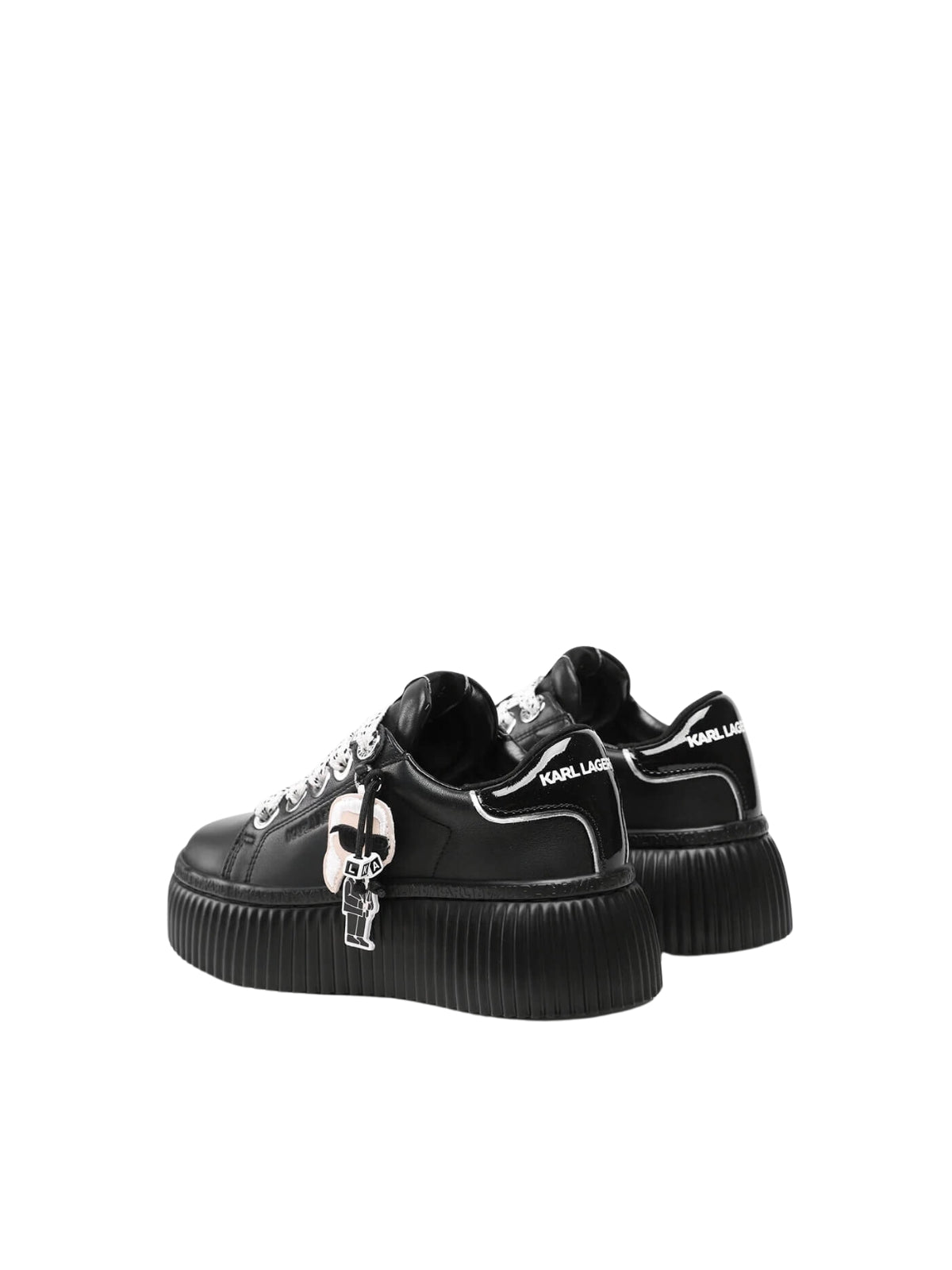 Karl Lagerfeld Sneaker Ladies Kreeper Lo Pendant Black