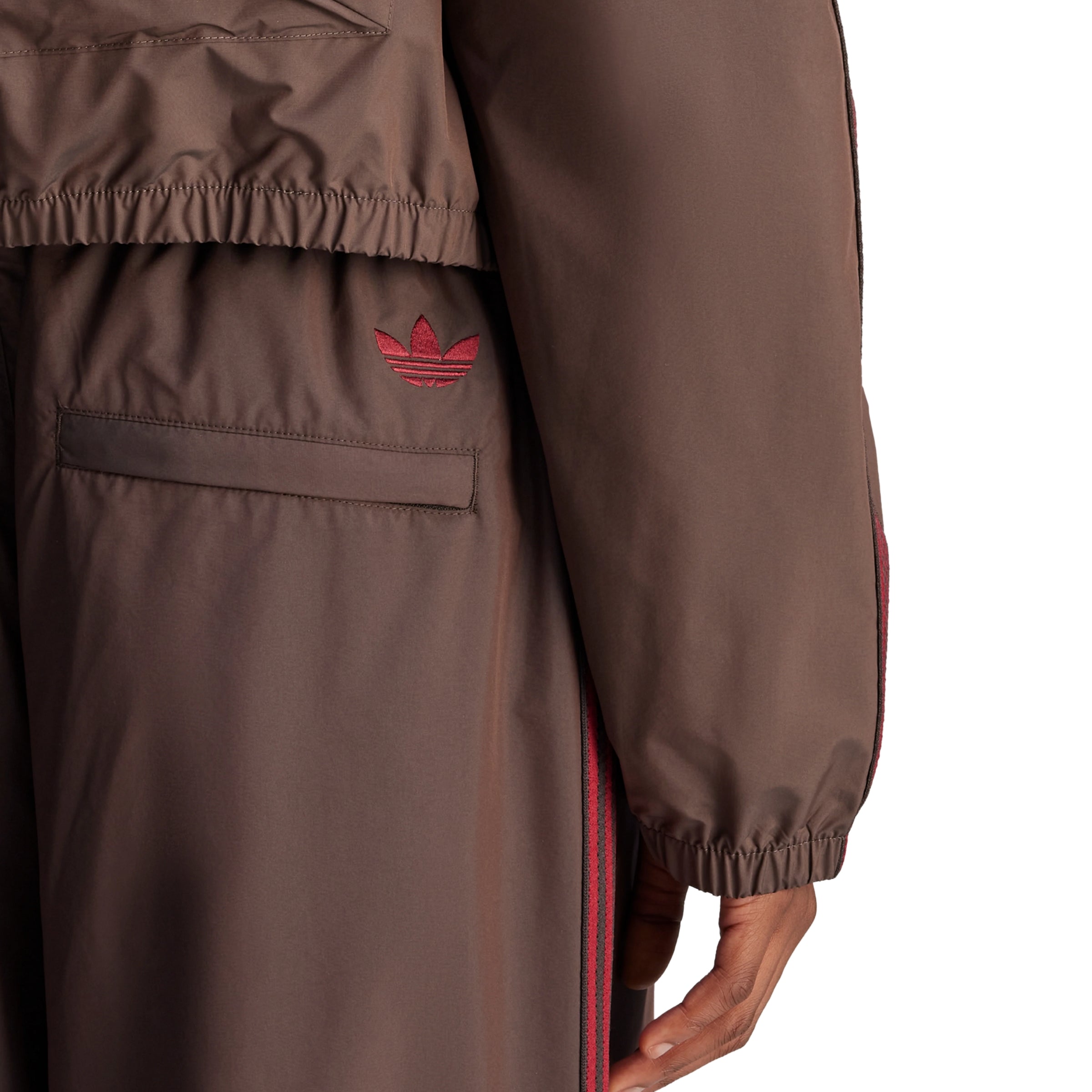 Adidas Track Pants Nylon Brown