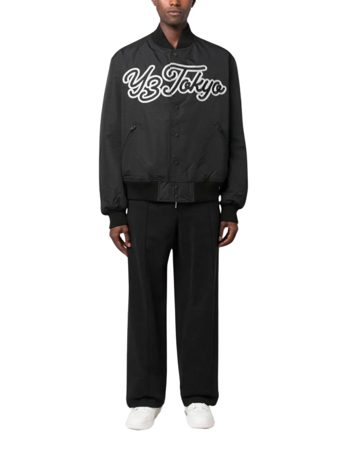 Y-3 Jacket Team Big Logo Black