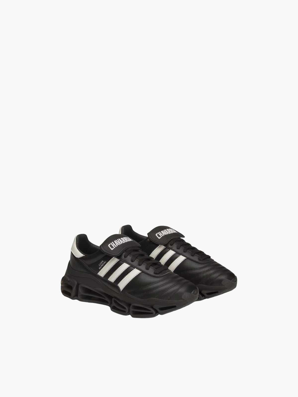 Willy Chavarria × Adidas Megaride Copa Core Black/Off White