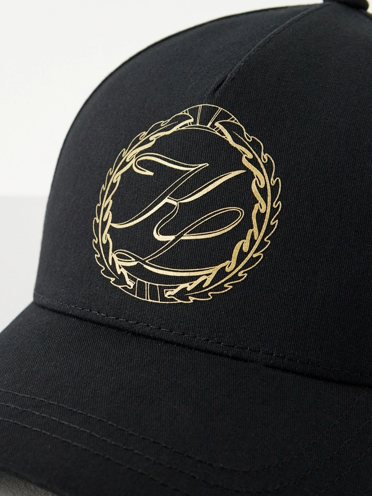 Karl Lagerfeld Cap Emblem Logo Gold-Black