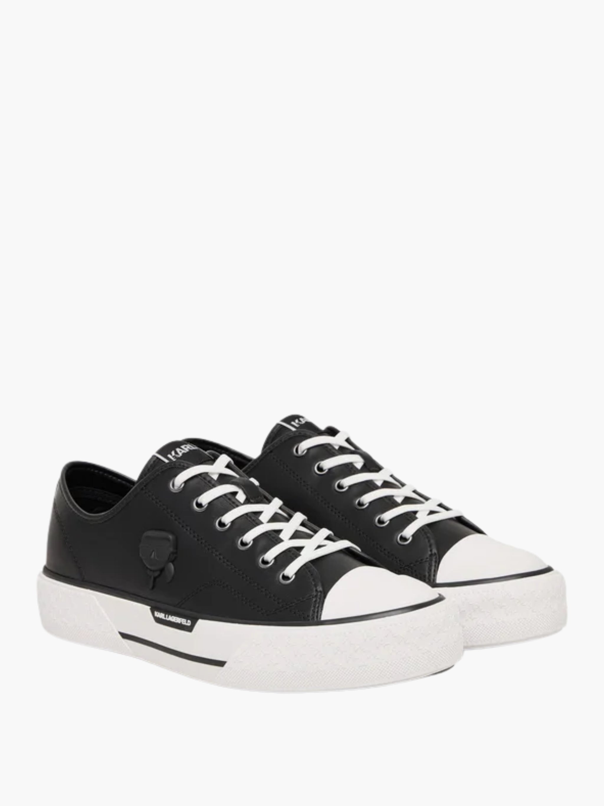 Karl Lagerfeld Sneaker  KL585 Kampus Max Iii Nft Relief Lo Lace Black Lthr