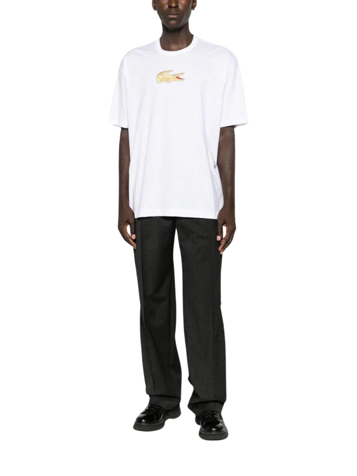 Comme Des Garcons T-Shirt Lacoste White