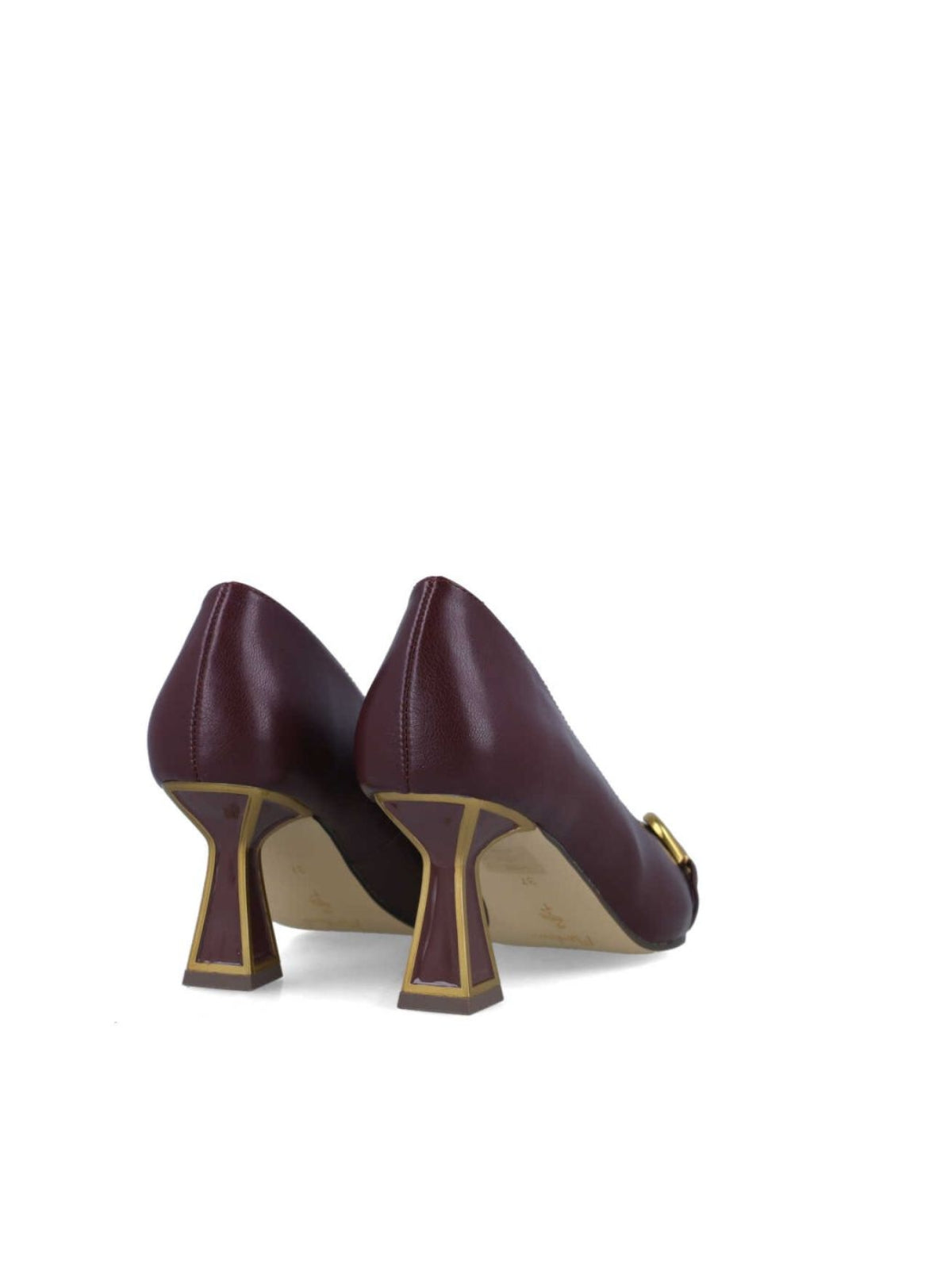 Menbur Heels Comma Heel Plum