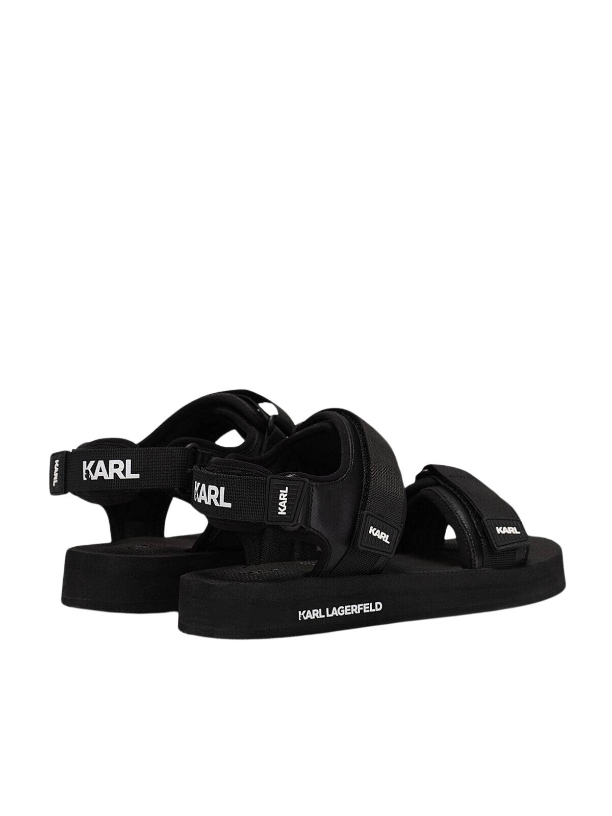 Karl Lagerfeld Sandal Atlantic Double Strap Black