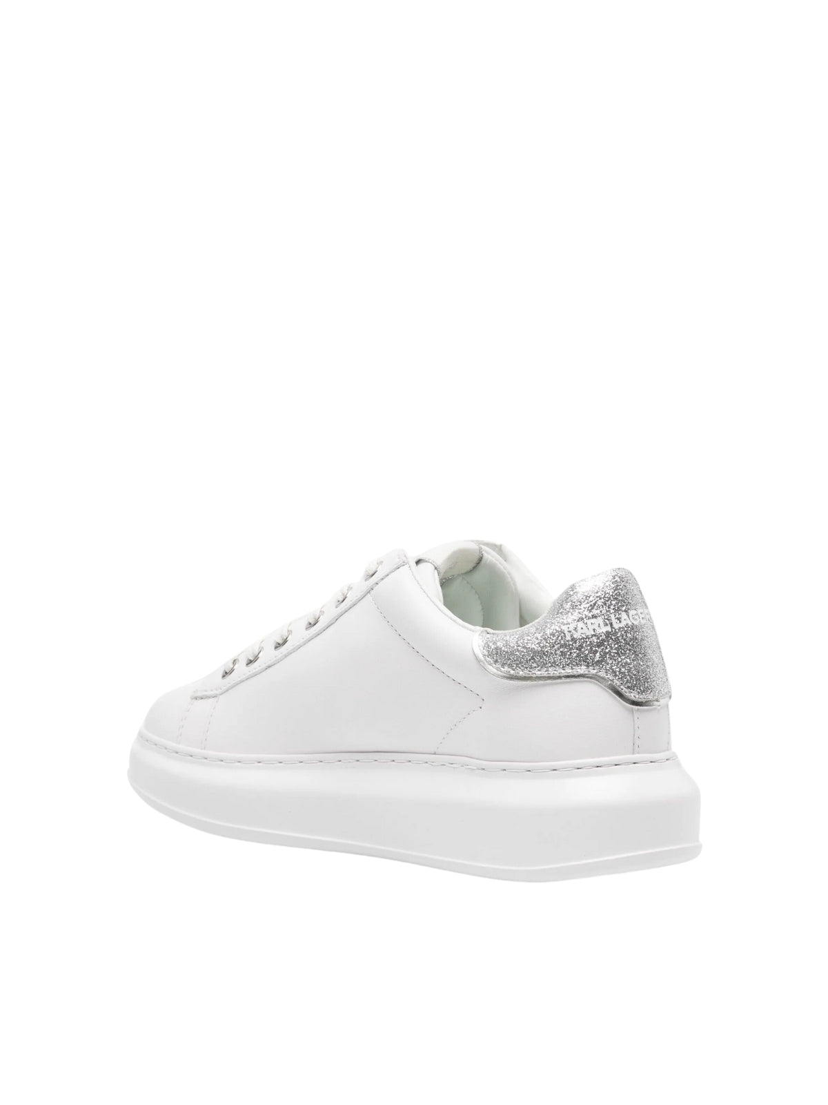 Karl Lagerfeld Sneaker Ladies Kapri Nft Lo Lace White-Silver