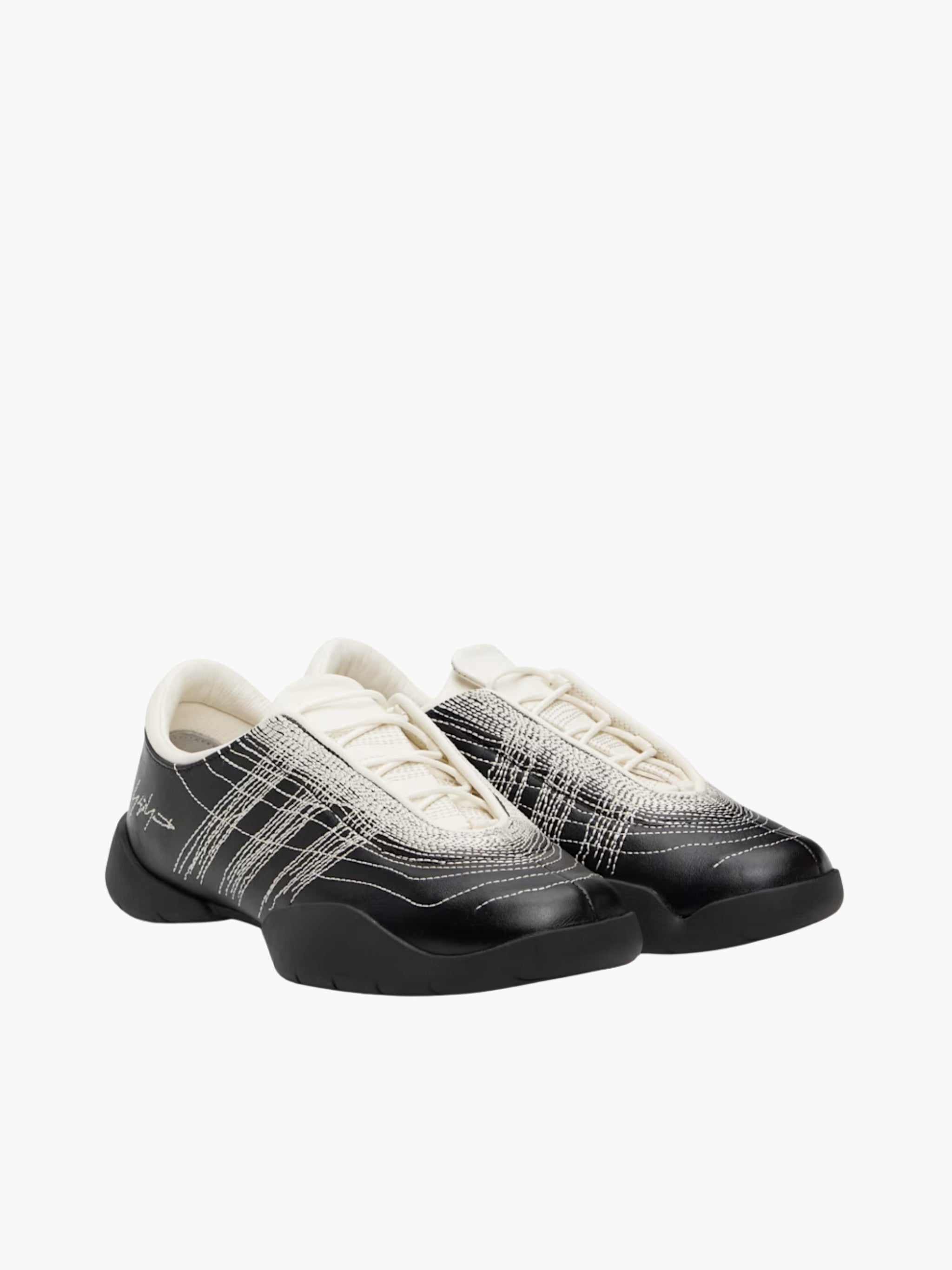 Y-3 Sneakers Regu Embroidery Black