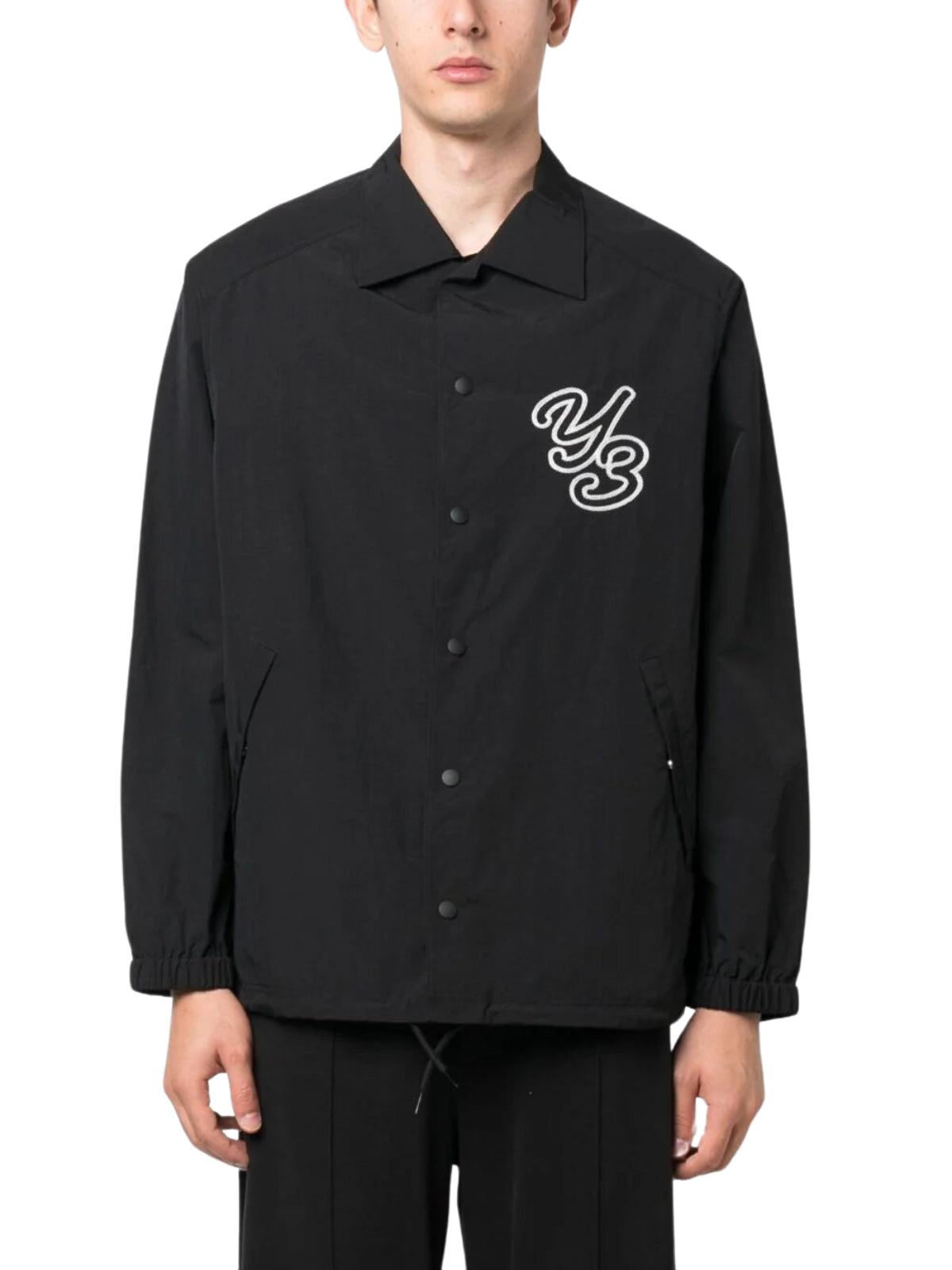 Y-3 Jacket Coach Logo Black