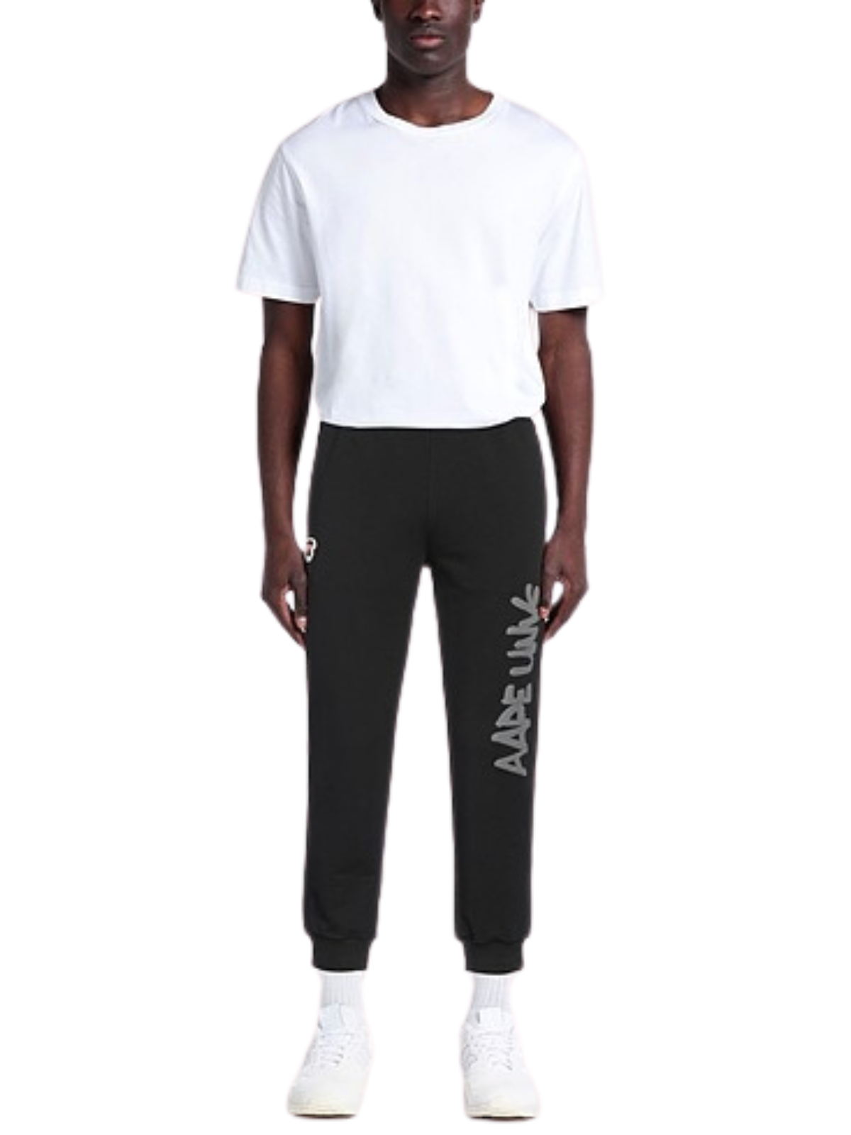 Aape Track Pants Logo Black