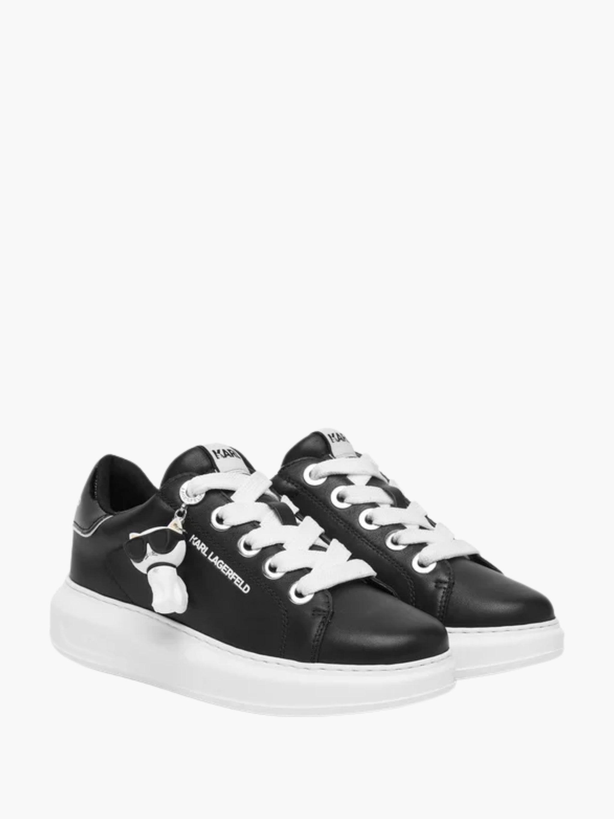 Karl Lagerfeld Sneaker  KLL302 Jewellery Kapri Key Ring Choupette Black Lthr