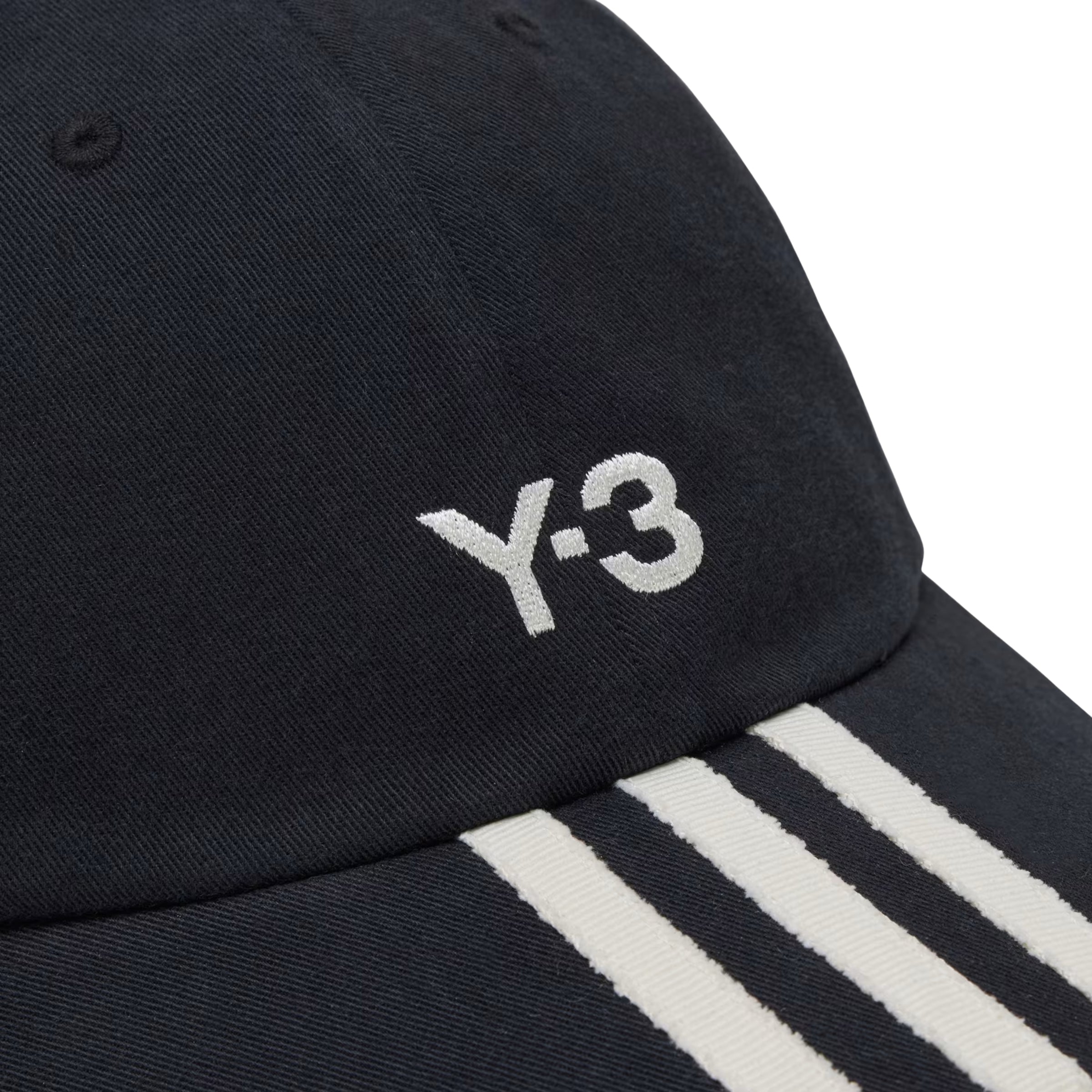 Y-3 Cap 3S Logo Black