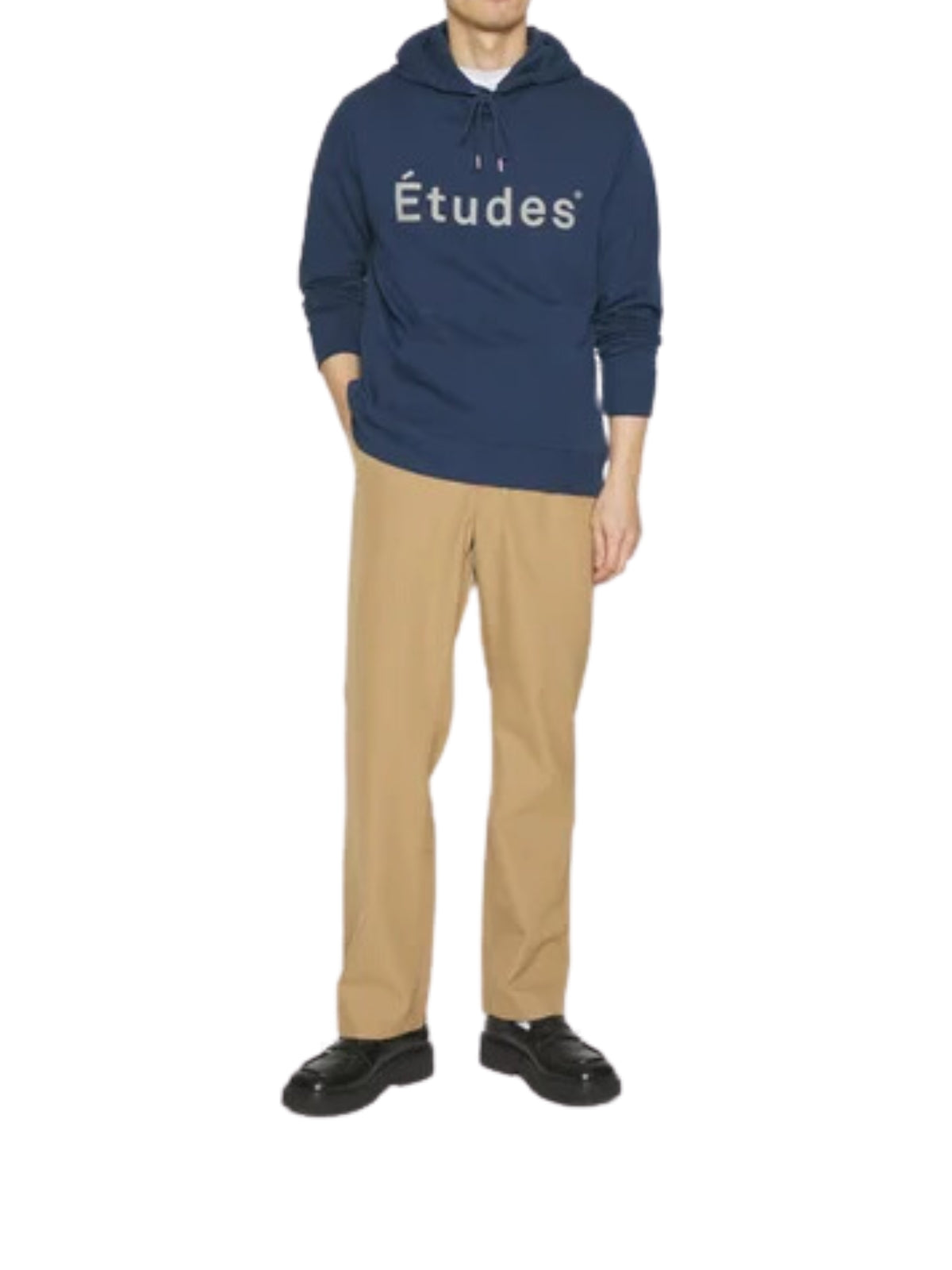 Etudes Sweater Klein Etudes Logo Hoodie Blue