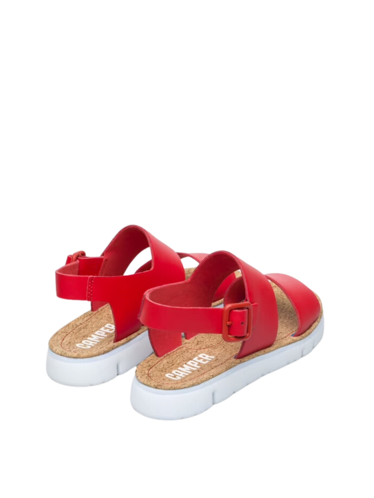 Camper Ladies Oruga Sandal Red