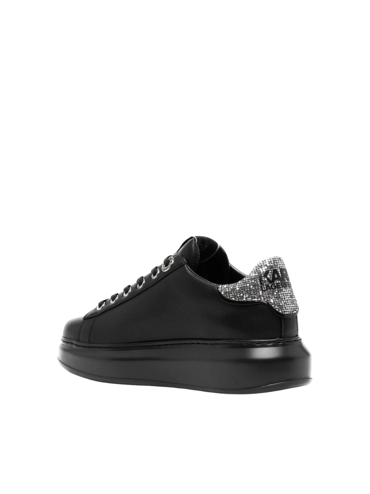 Karl Lagerfeld Sneaker Ladies Kapri Signia Lace Black-Silver