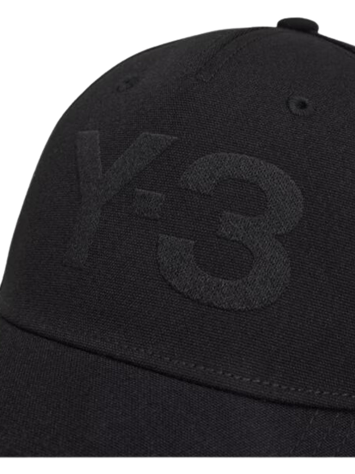 Y-3 Cap Logo Black