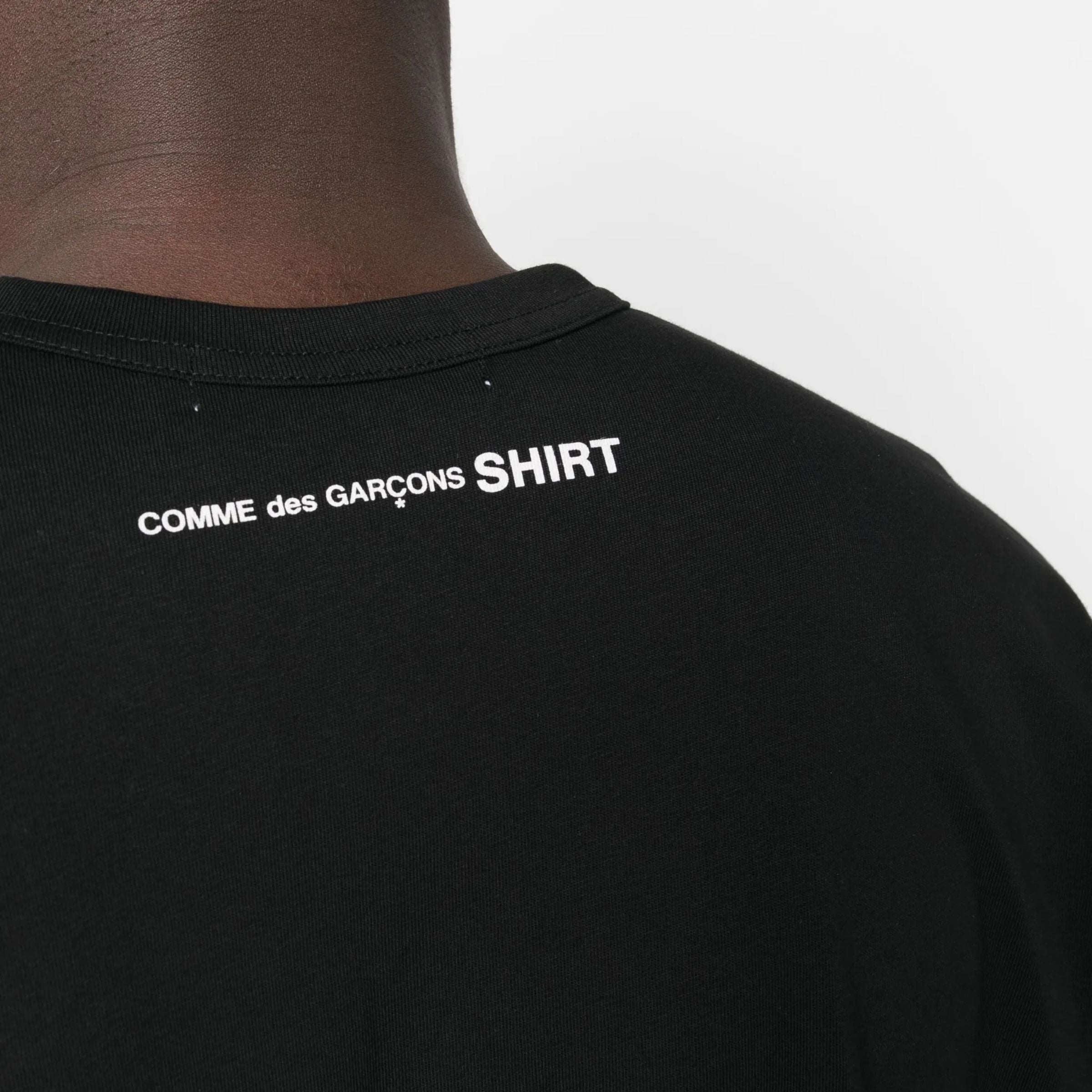 Comme Des Garcons T-Shirt Pattern Black