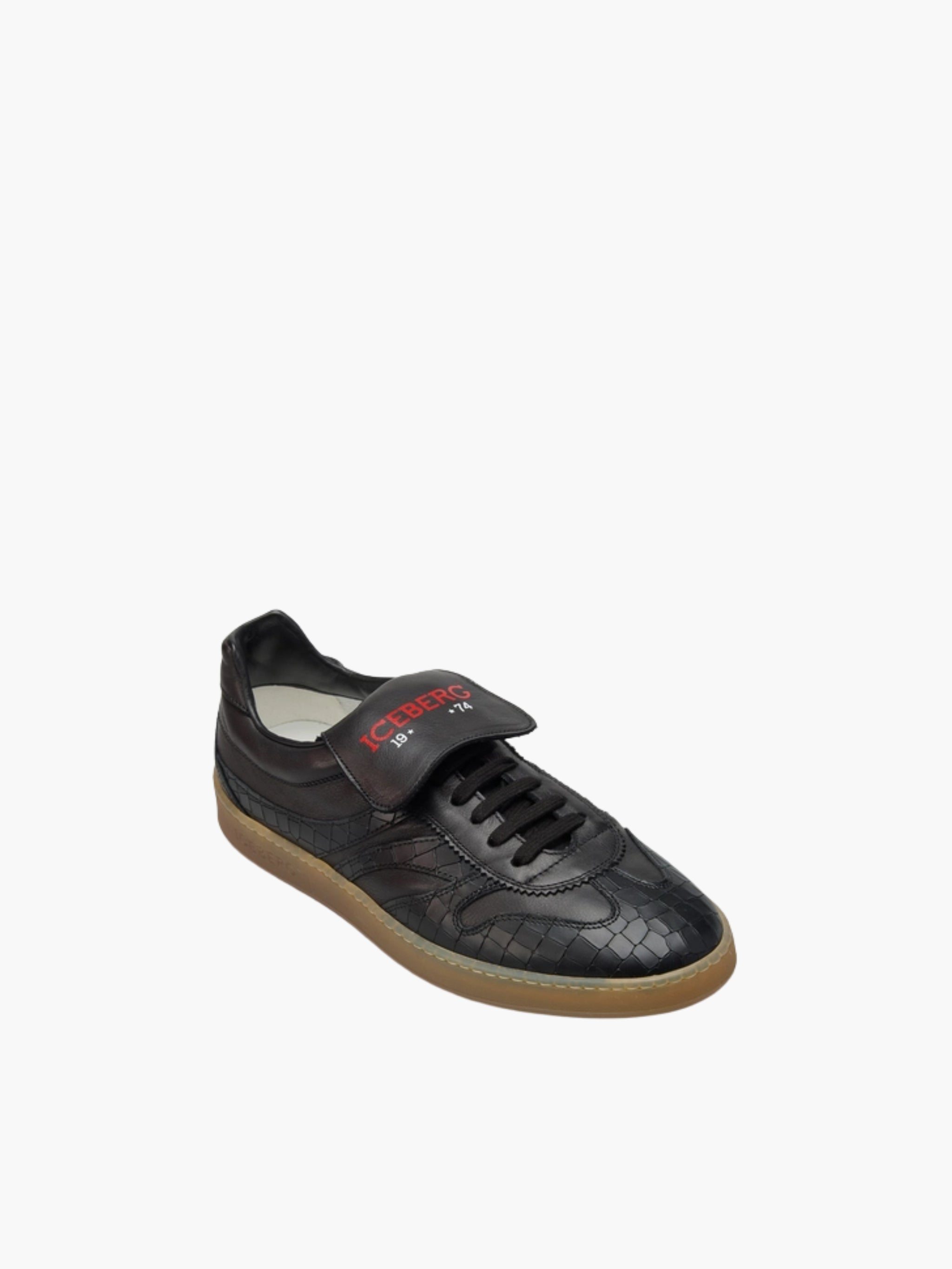 Iceberg Sneakers Is6 California Black Croco
