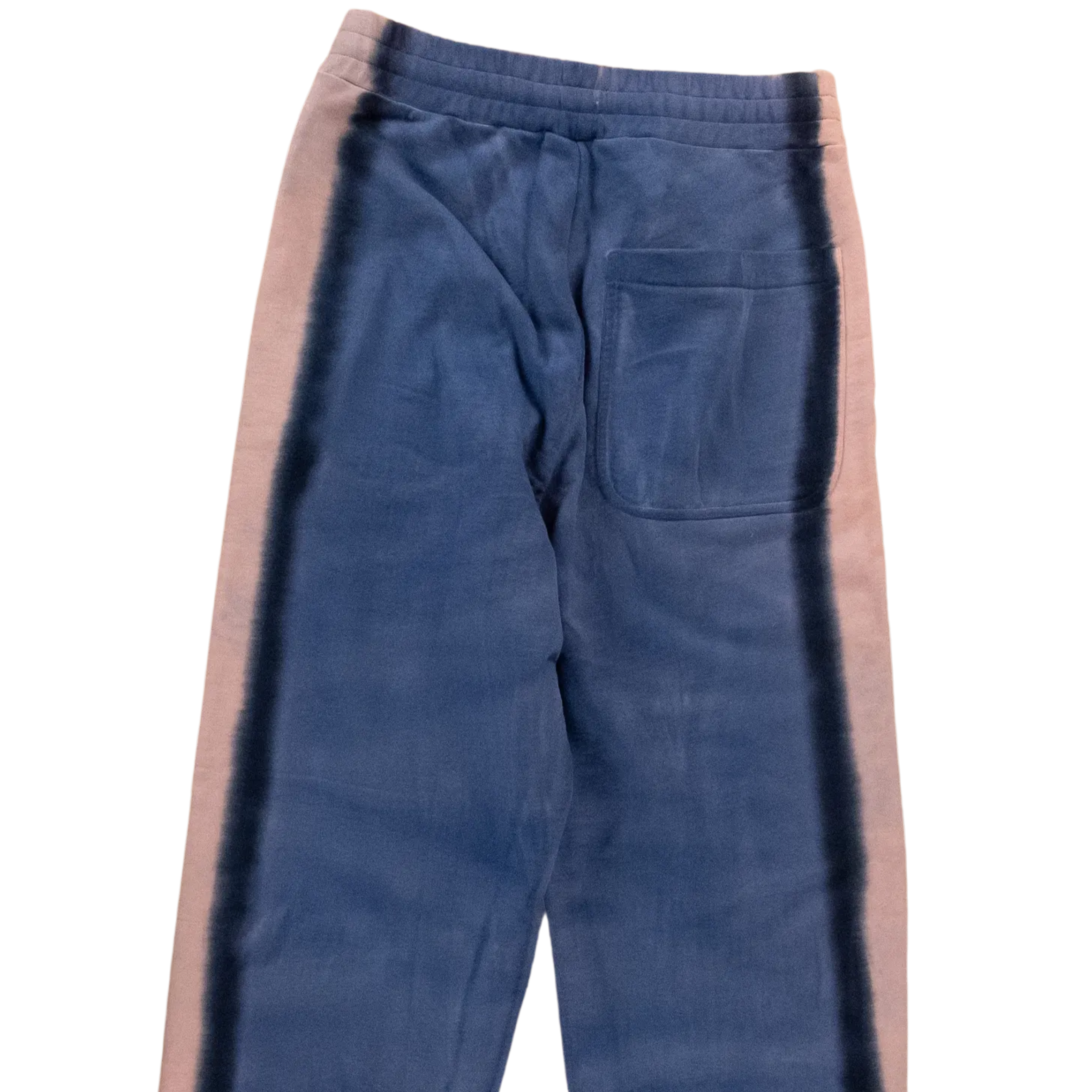 Msgm Track Pants Stripe Blue-Beige