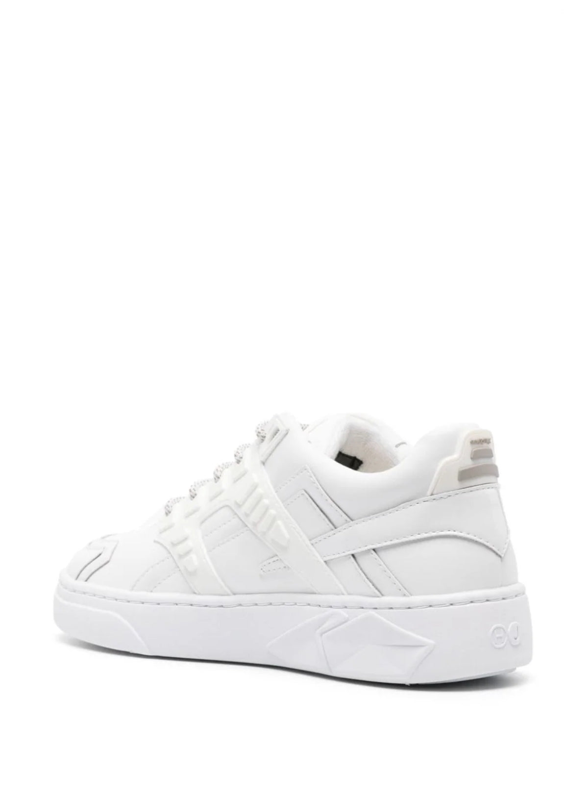 Hide & Jack Sneaker Low Silverstone White