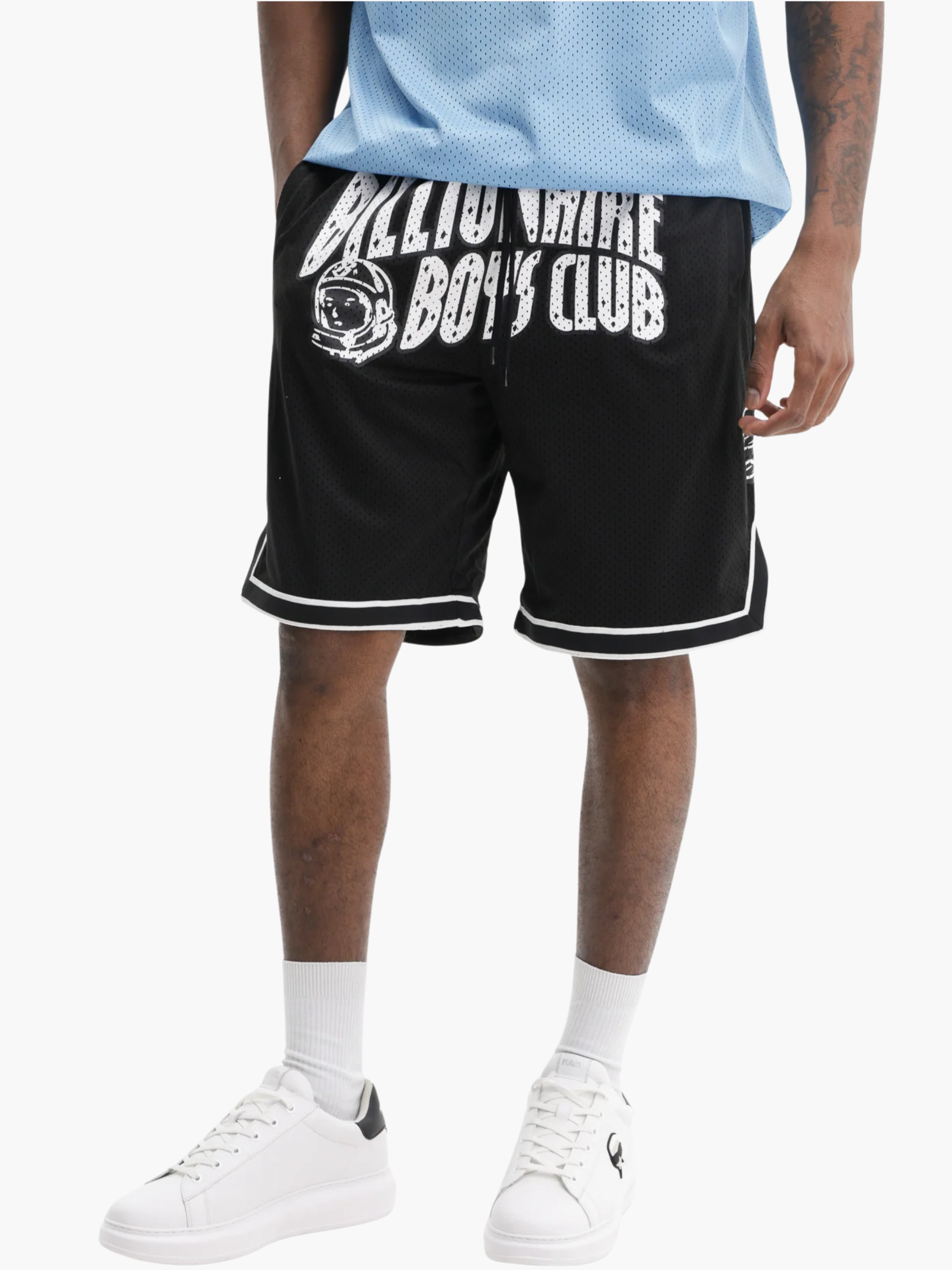 Billionaire Boys Club Shorts Arch Logo Mesh Black