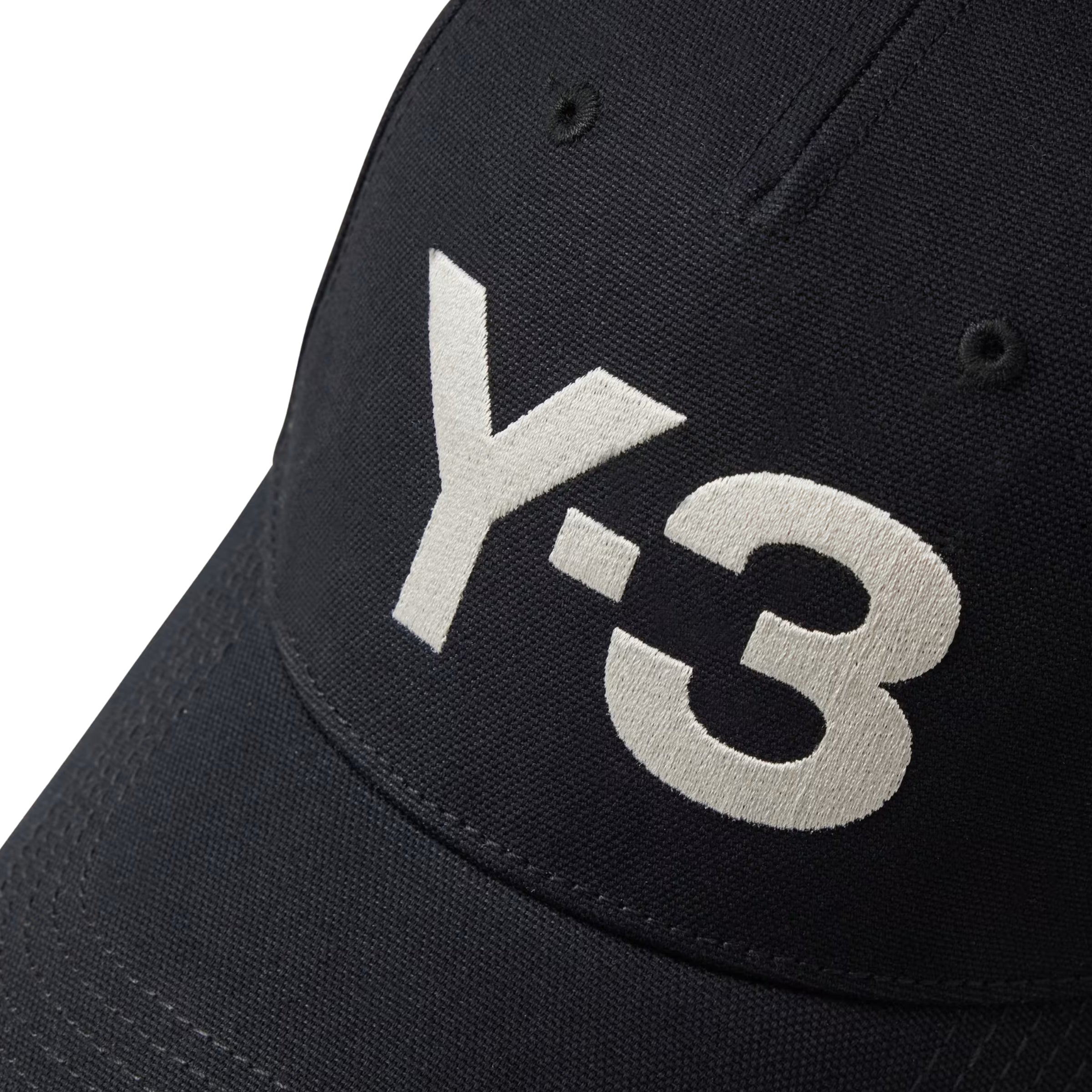 Y-3 Cap Logo Black