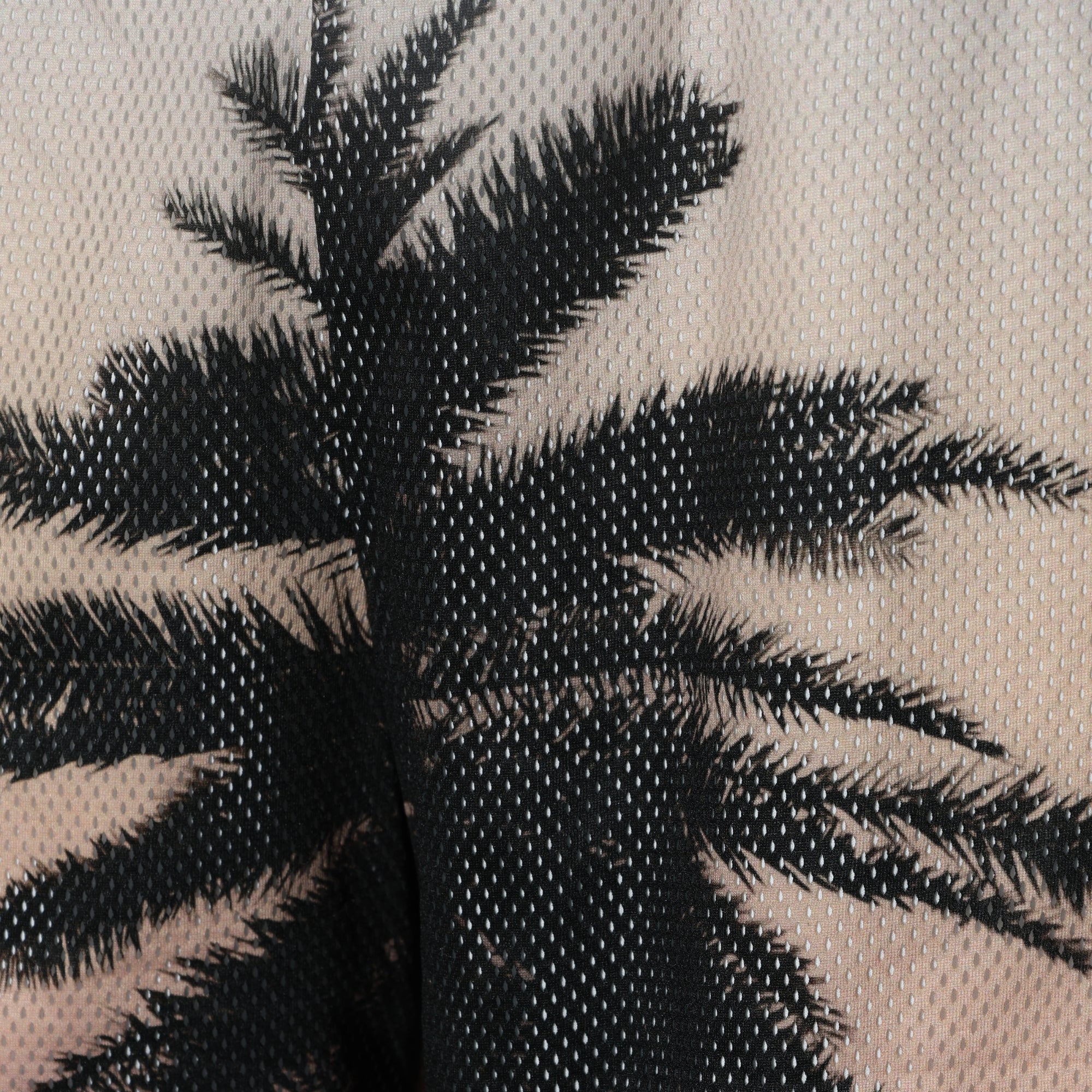 Blue Sky Inn Short Palm Print Peach-Black