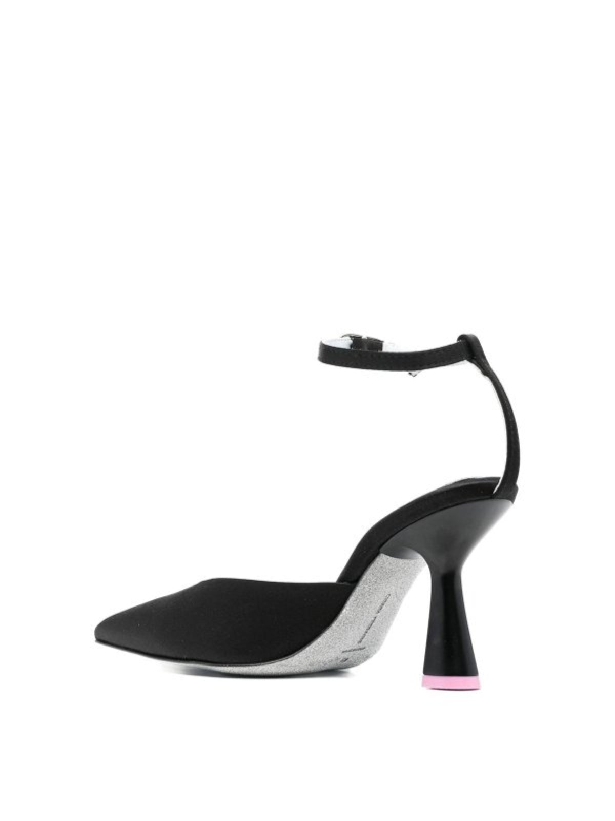 Chiara Ferragni Heel Decollete Satin Black