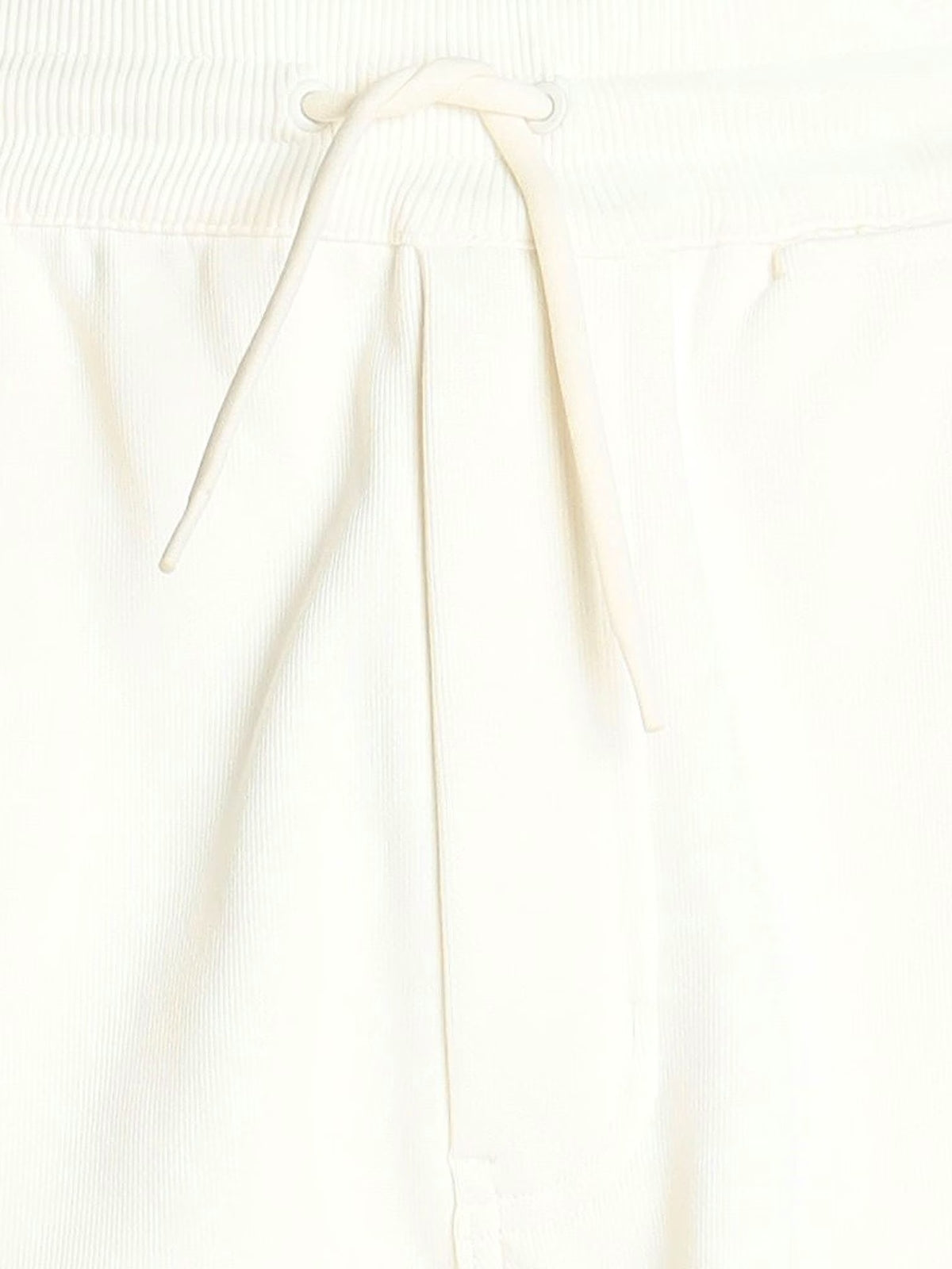 Y-3 Shorts Knit Logo Off-White