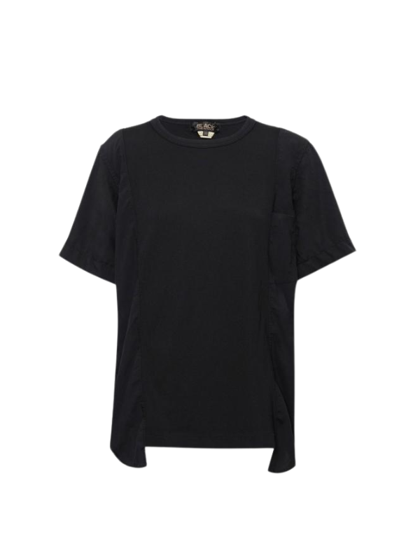 Comme Des Garcons T-Shirt Asymmetric Black