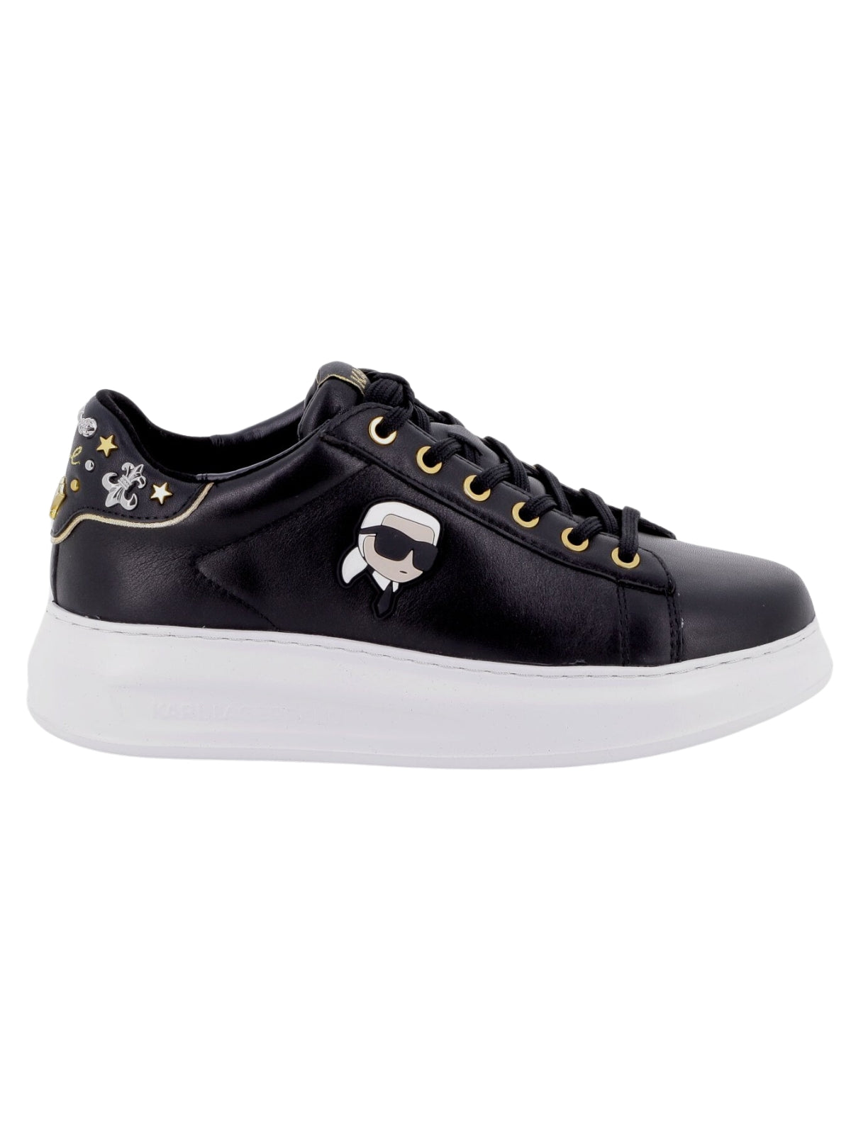 Karl Lagerfeld Sneaker Ladies Kapri Nft Charm Black