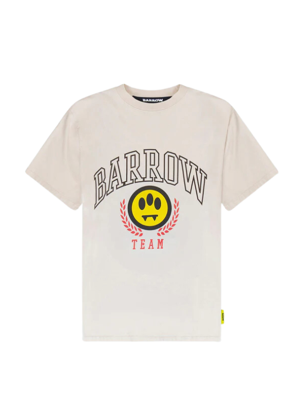 Barrow T-Shirt Team Logo Off-White